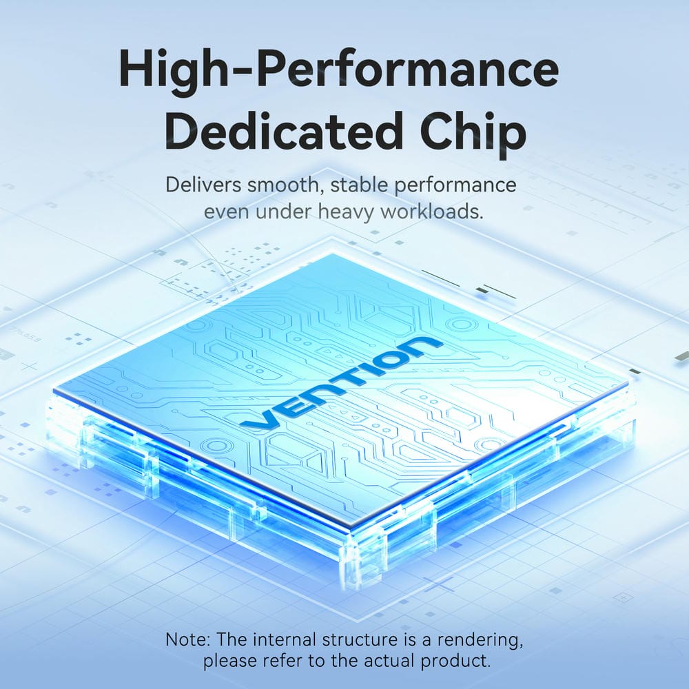 Vention 4-in-1 USB-C Cable-Free Docking Station、mySite、fannypackpong