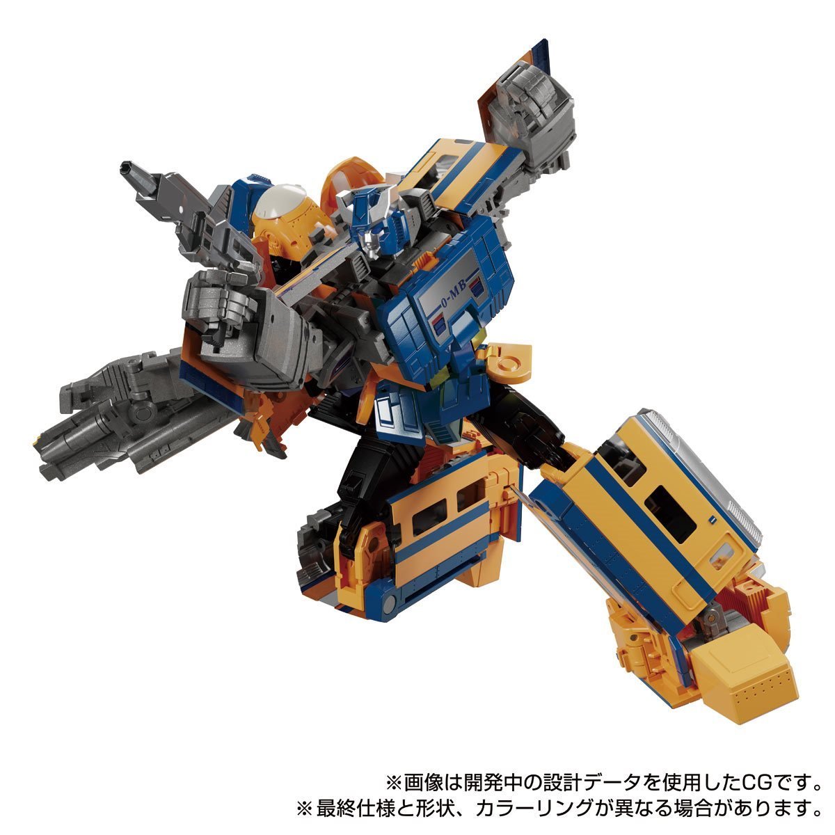 Transformers Masterpiece G MPG-07 Trainbot Ginoh (Raiden Combiner)、mySite、hgirdovlk