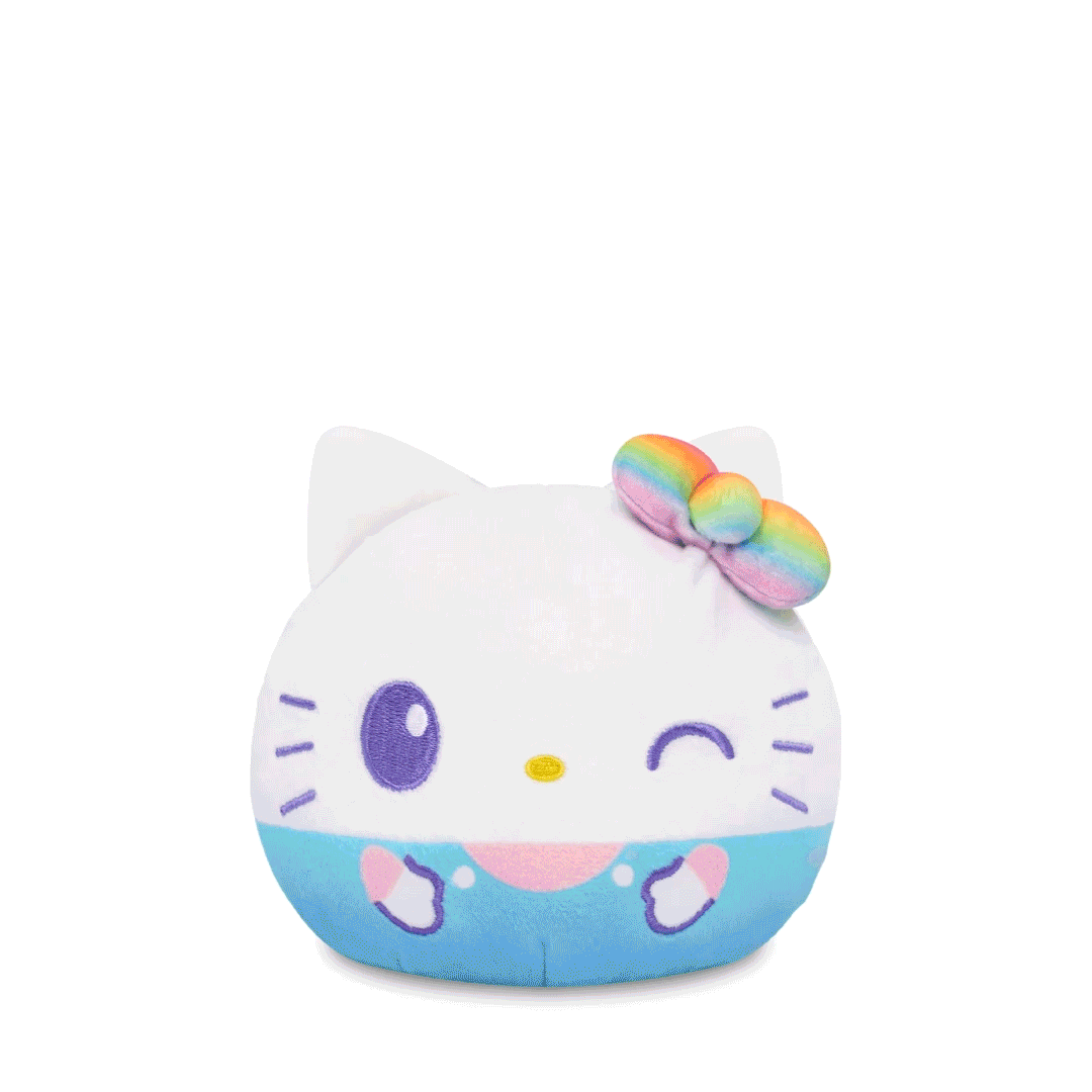 Rainbow Skies Hello Kitty 4 Reversible Plushie、mySite、lovesweatpilates