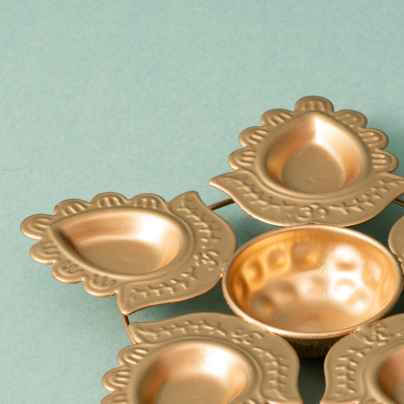 Brass Lotus Urli | Gold Finish、mySite、camillekostekn