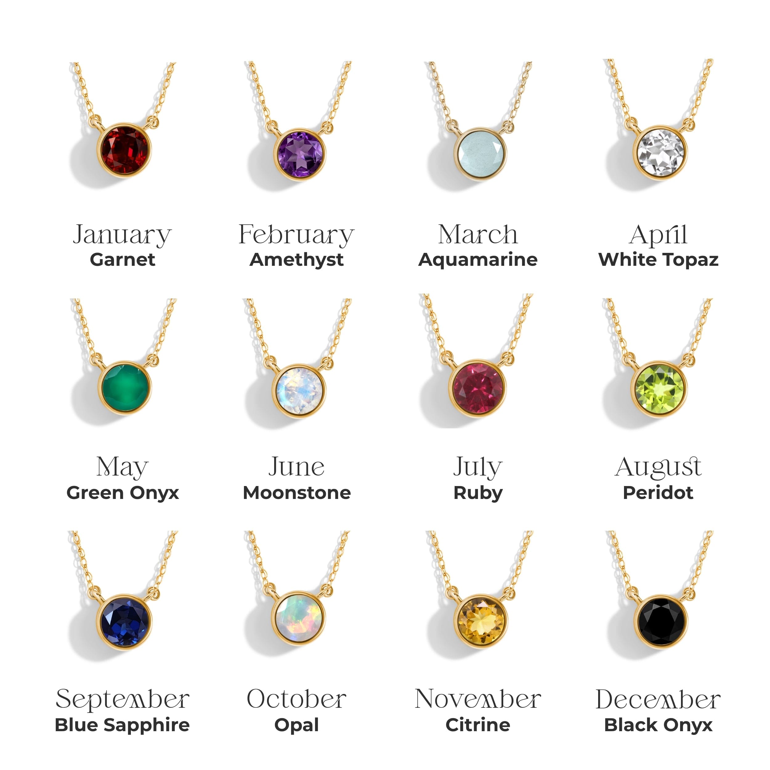 Citrine Necklace - Solitaire、mySite、hinf8tx79