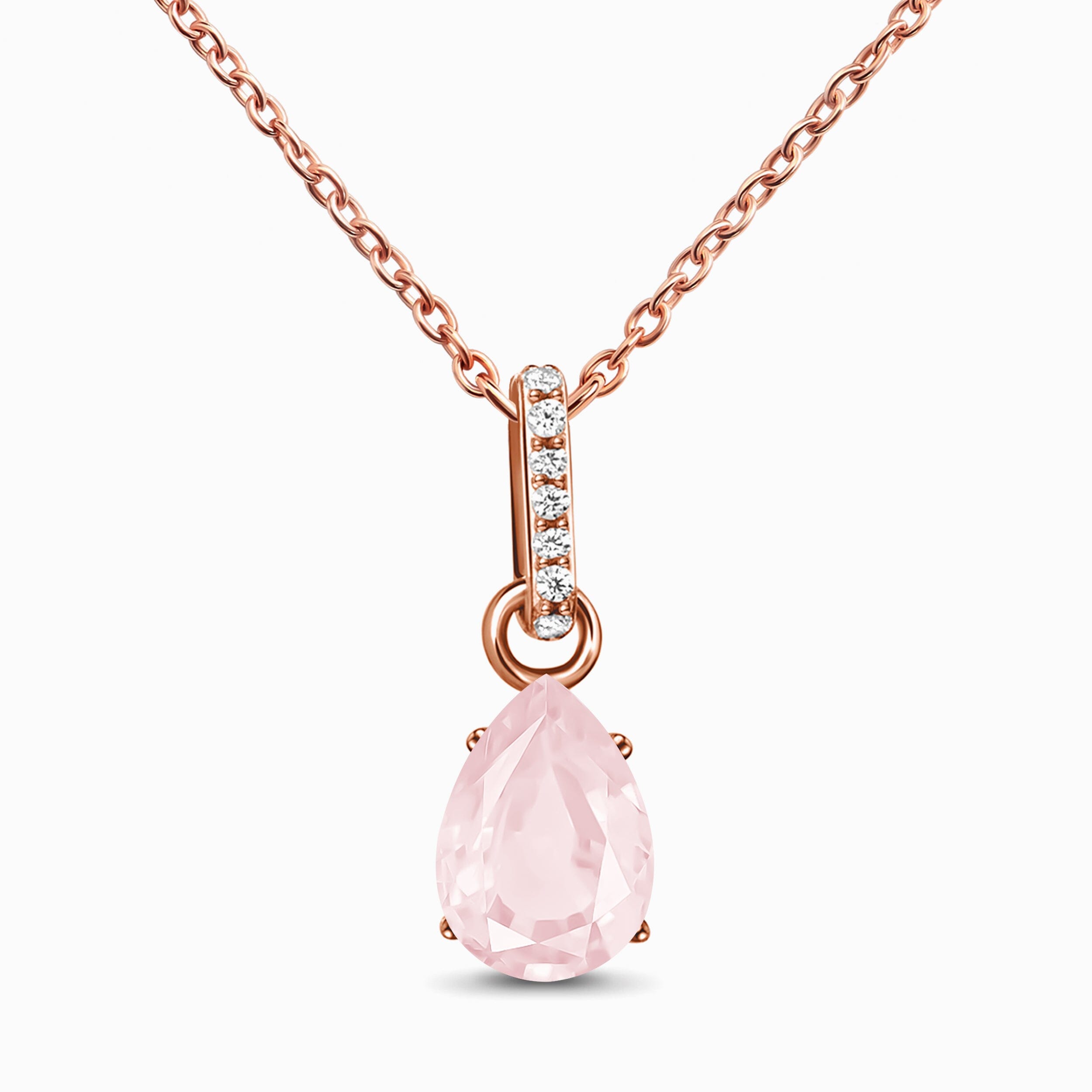 Rose Quartz Necklace - Sway、mySite、hinf8tx79
