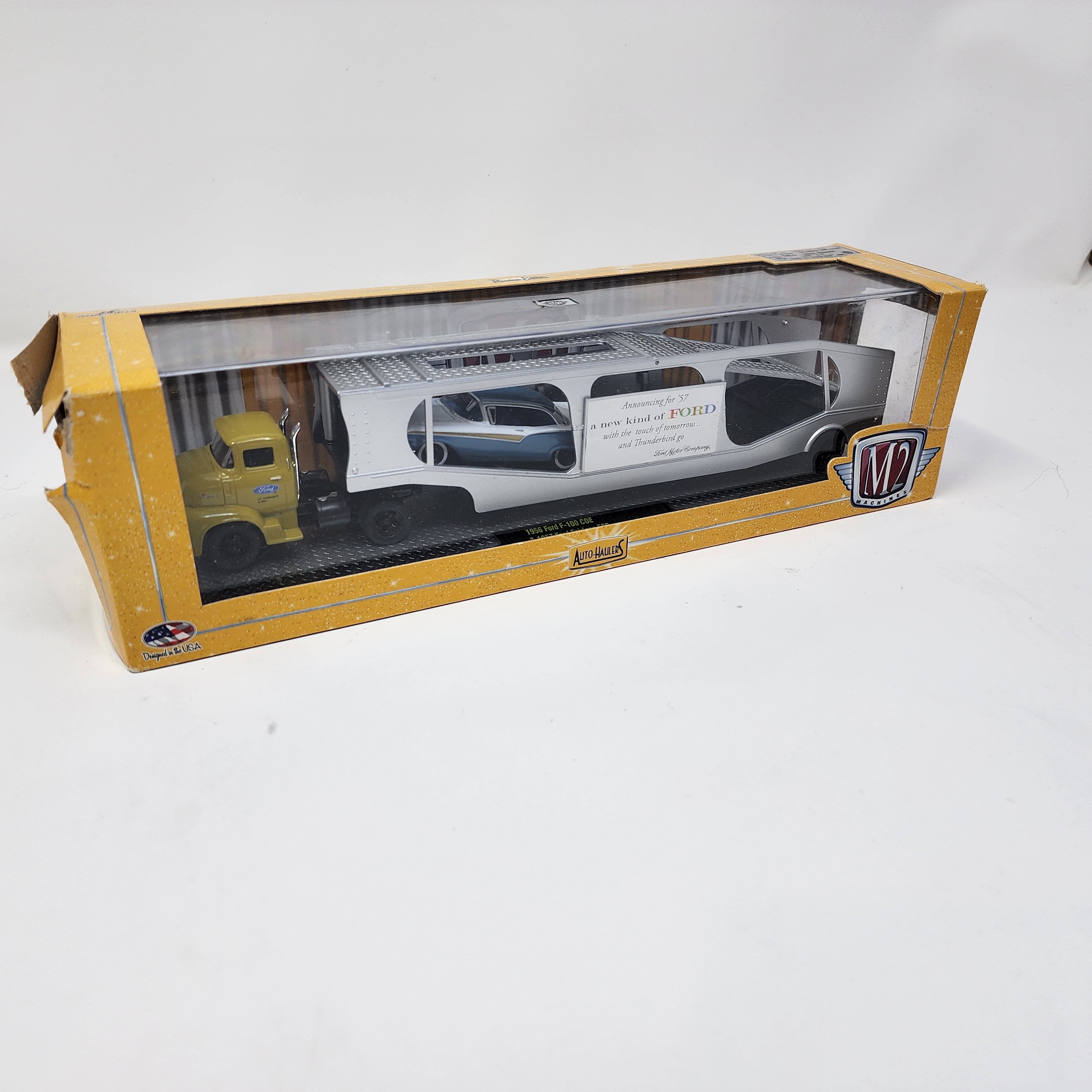 1956 Ford F-100 COE & 1957 Ford Fairlane 500 * M2 Machines Auto-Haulers、mySite、hgirdovlk