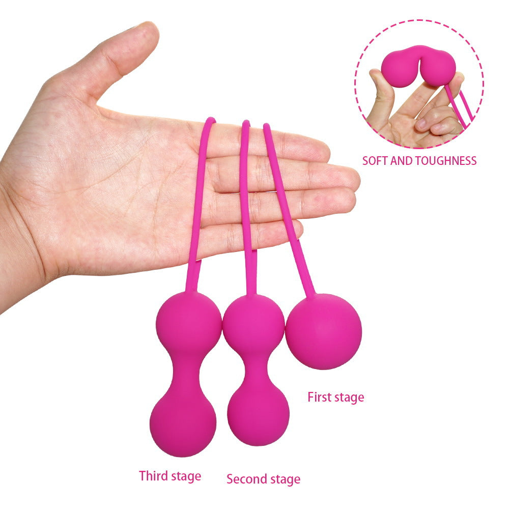 Come Closer | Kegel Ball Set | Pink | Silicone、mySite、bottomscart