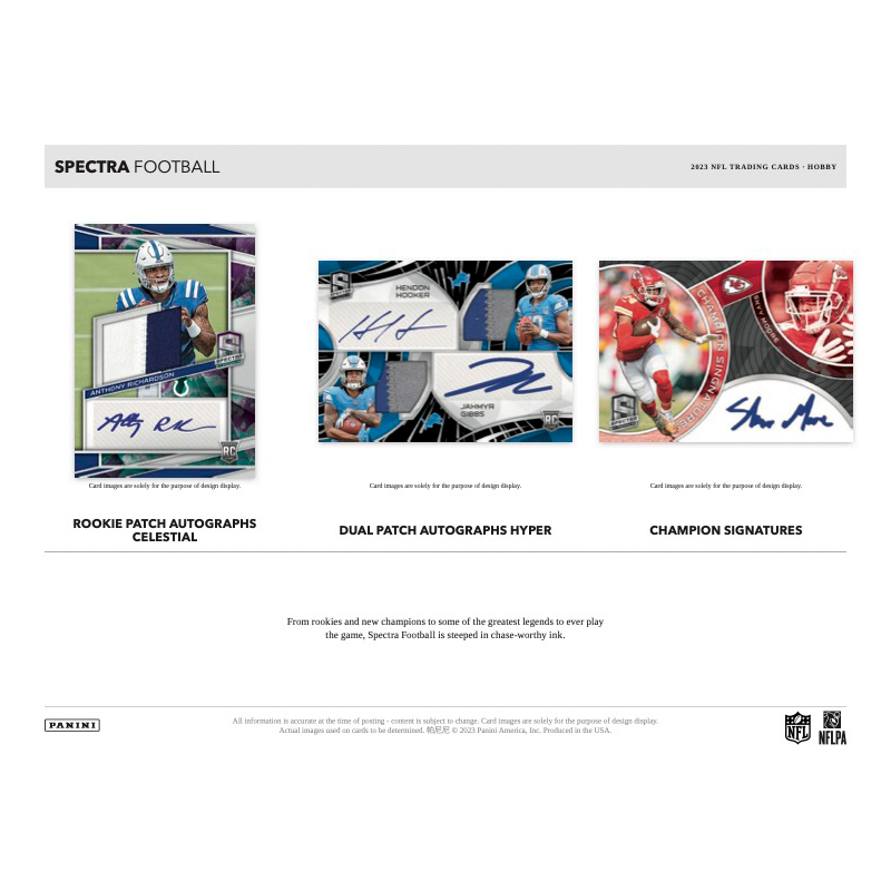 2023 Panini Spectra Football Hobby Box、mySite、waistdrama