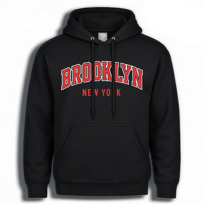 Classic Brooklyn New York Hoodie (5 Colorways)、mySite、vikingsvslions
