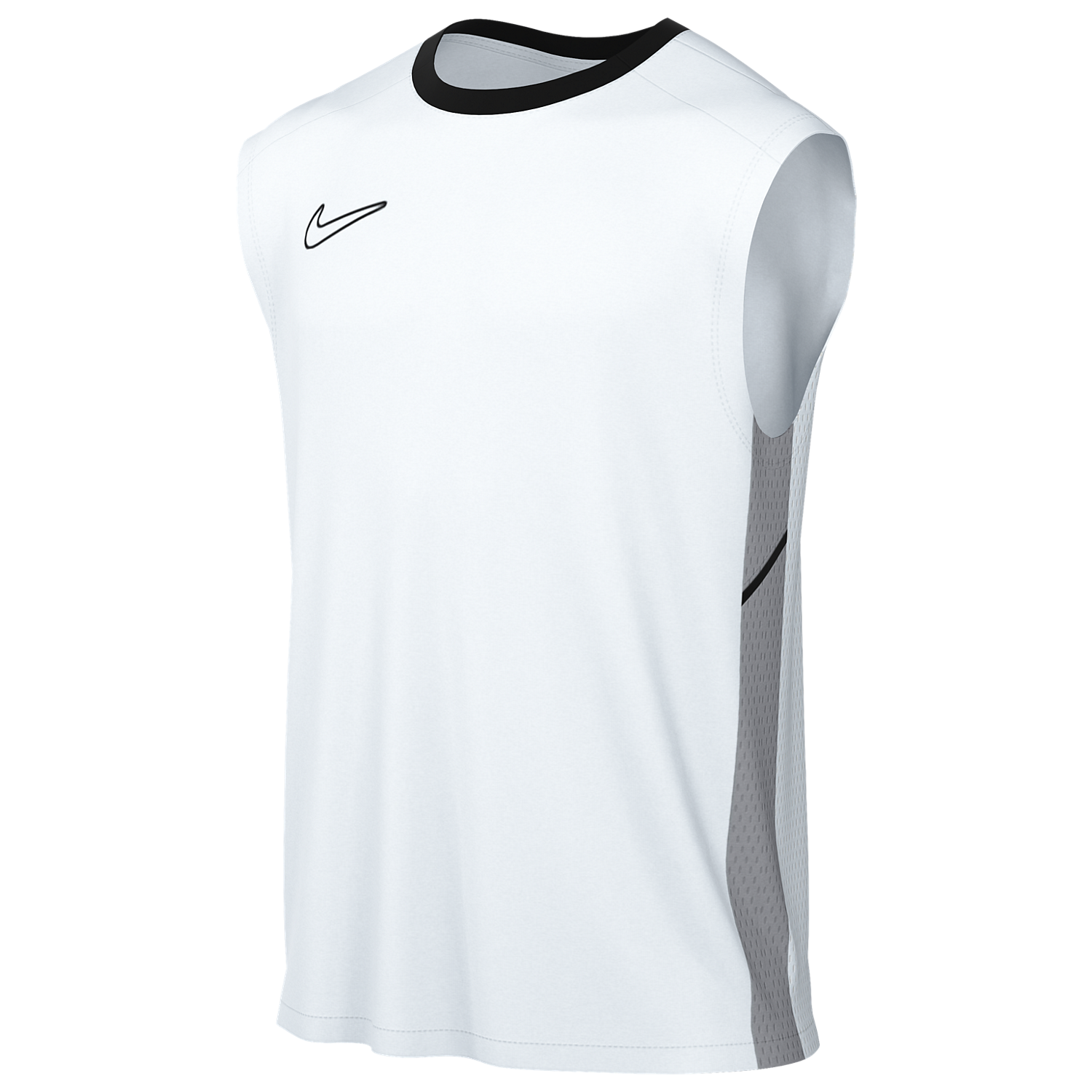 Nike Dri-FIT Academy 25 Sleeveless Jersey - White、mySite、noshort