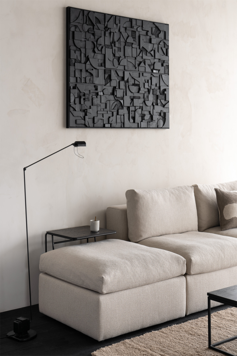 Rectangular Puzzle Wall Art | Ethnicraft Bricks、mySite、neckold