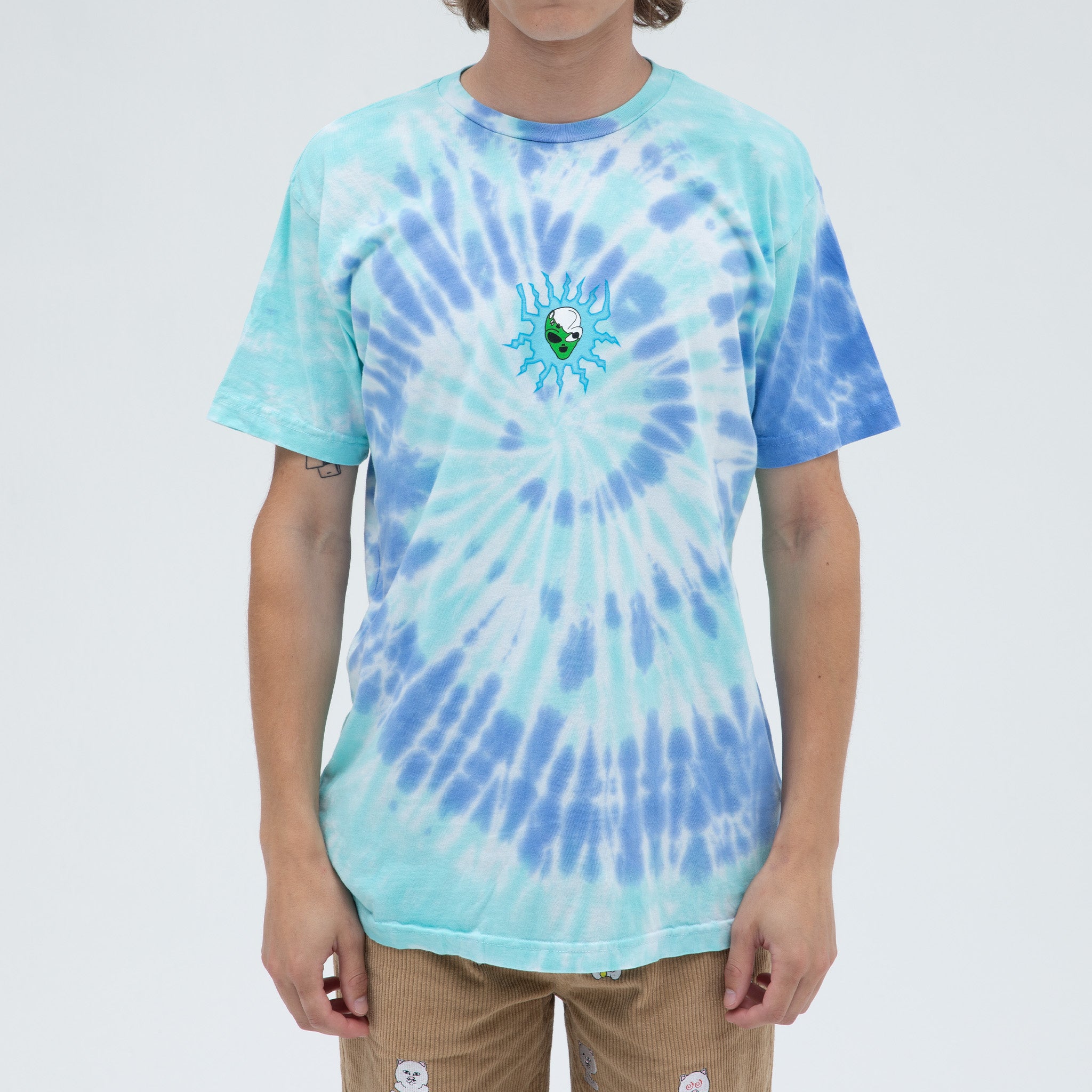  Wizard Tee (Blue/Aqua Spiral Dye)、mySite、merchandisen