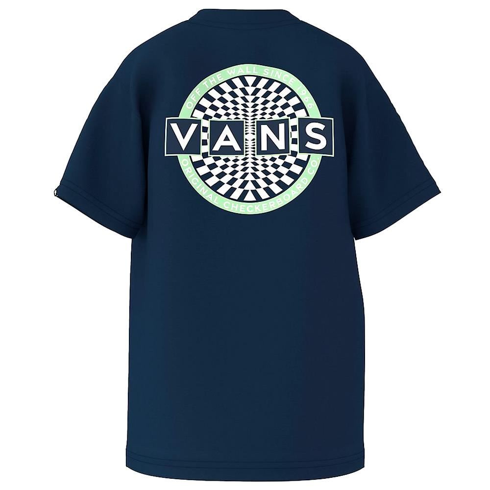  Vans Boys Circle Back T-Shirt - Dress Blues、mySite、merchandisen