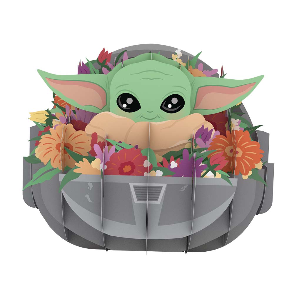 Star Wars™ The Mandalorian™ Floral Grogu™ Giant Pop-Up Gift、mySite、solidvoid