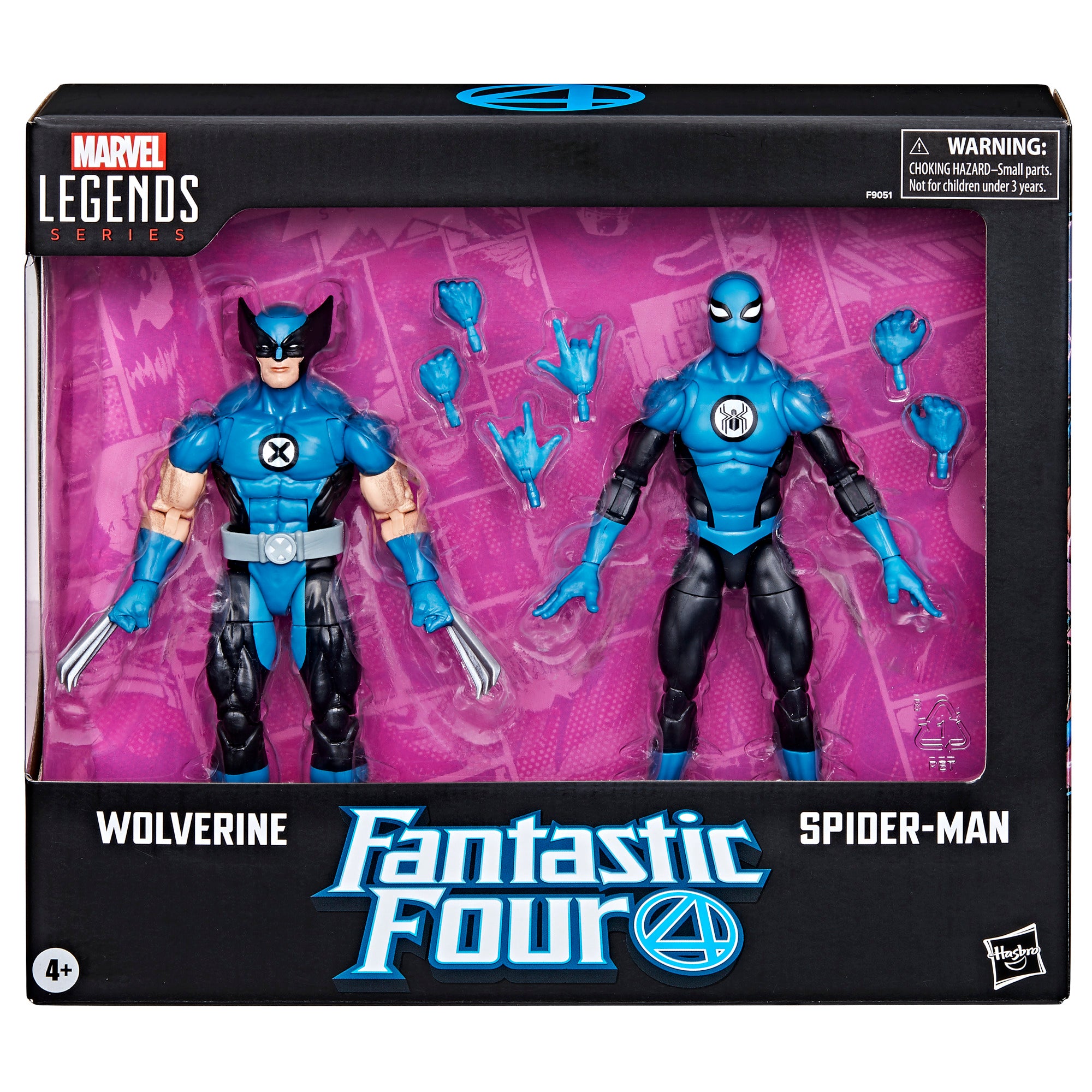 Marvel Legends Fantastic Four Wolverine & Spider-Man 2-Pack、mySite、hgirdovlk