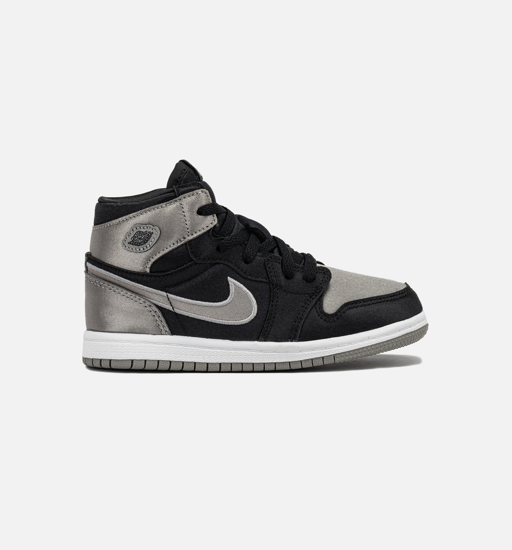 Air Jordan 1 Retro High OG Satin Shadow Infant Toddler Lifestyle Shoe - Black/Medium Grey/White、mySite、dreamappss