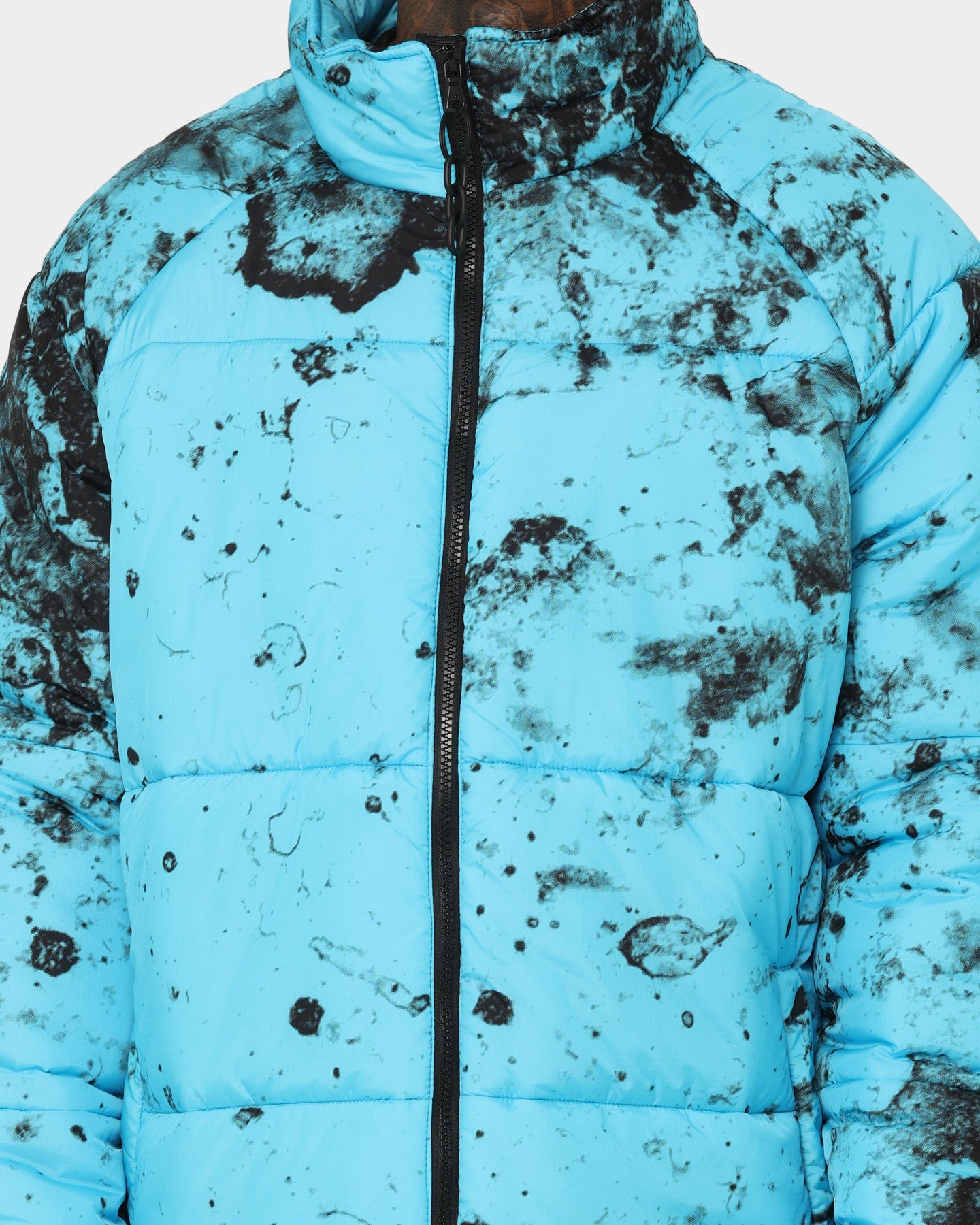 Saint Morta Acid Puffer Jacket Cyan/Black、mySite、zt4zffjzw