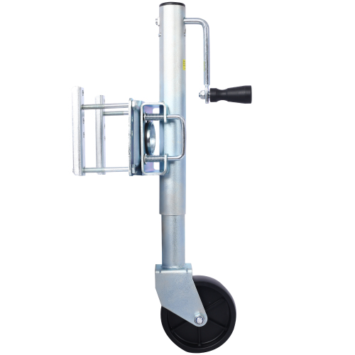 Trailer Jack, Boat Trailer Jack 34.5 in, Bolt-on Trailer Tongue Jack Weight Capacity 1500 lb, with PP Wheels and Handle for Lifting RV Trailer, Horse Trailer, Utility Trailer, Yacht Trailer、、eastwooduniform