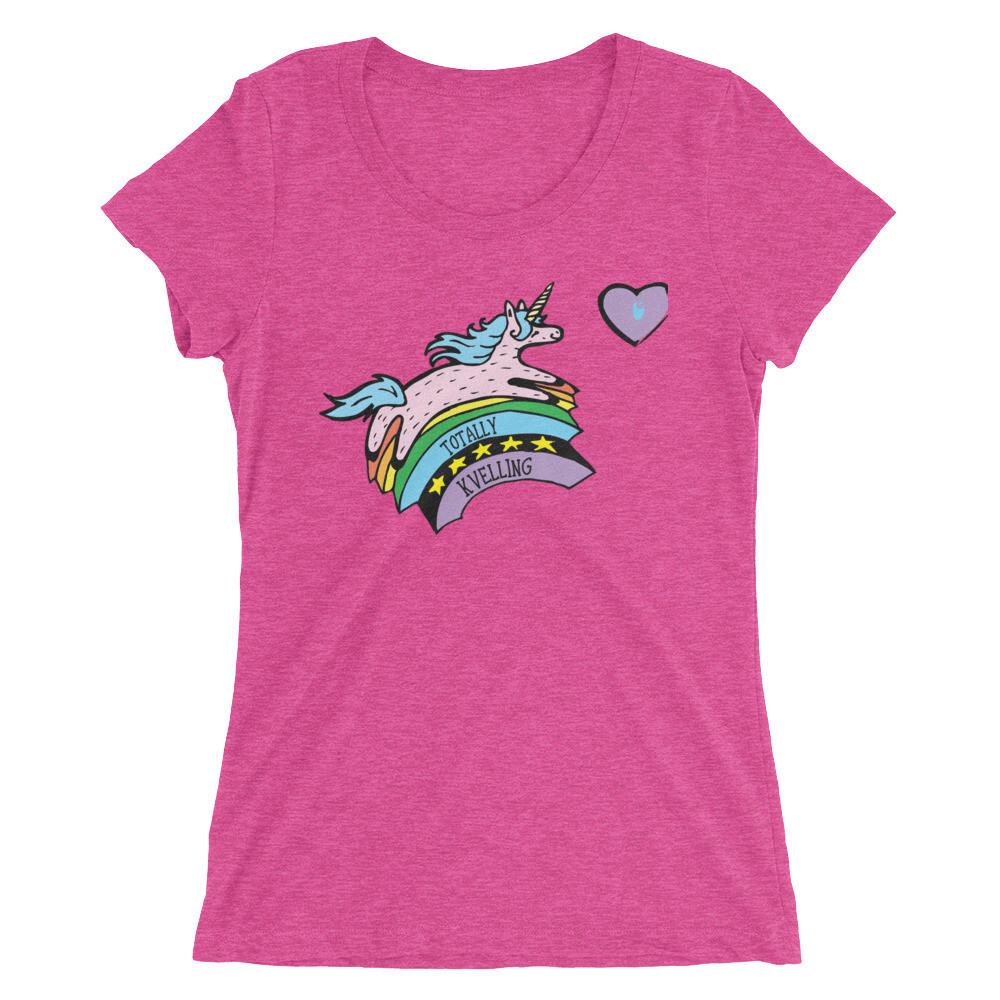 Jewnicorn Totally Kvelling Ladies' T-Shirt - Choice of Color、mySite、topwebapps