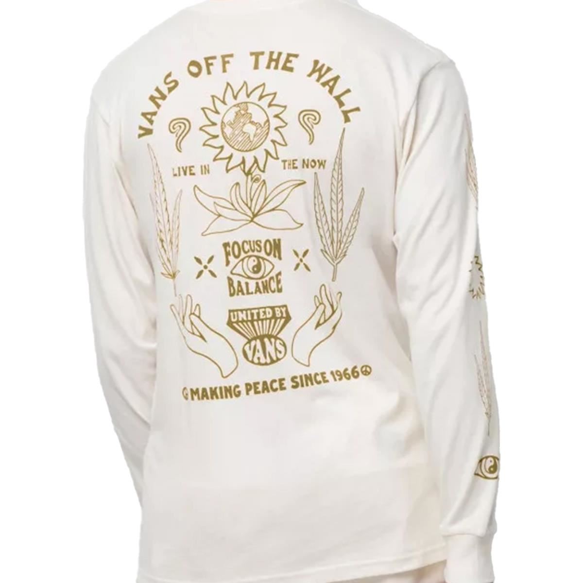  Vans Making Peace Vintage Long Sleeve T-Shirt - Antique White、mySite、merchandisen