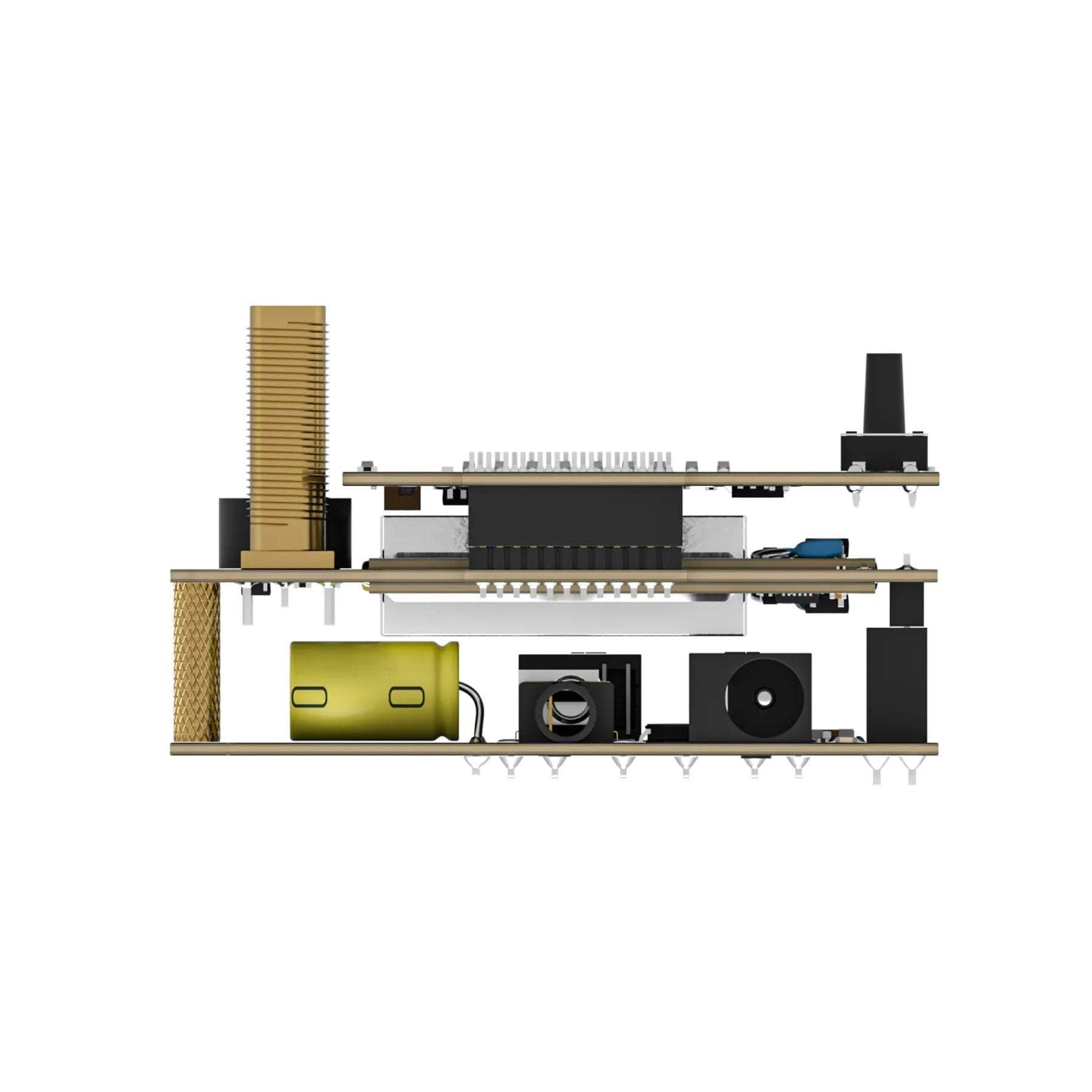  Flywoo VRX 1G2-1G3 Dual 9CH 1.2/1.3GHz Analog Goggle Receiver Module (Compatible with DJI Goggles V2)、mySite、merchandisen