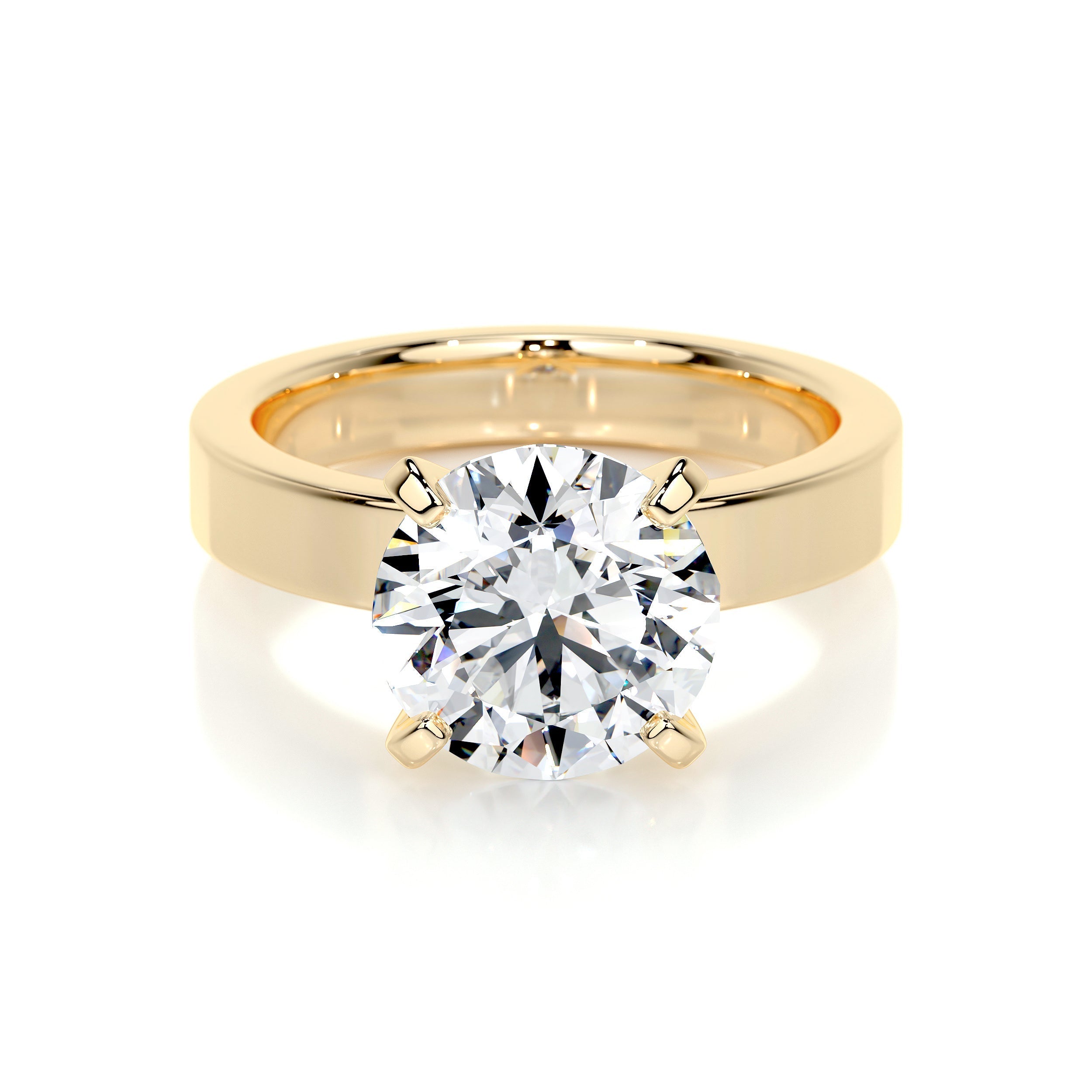 Kaia Lab Grown Diamond Ring -18K Yellow Gold (RTS)、mySite、hinf8tx79