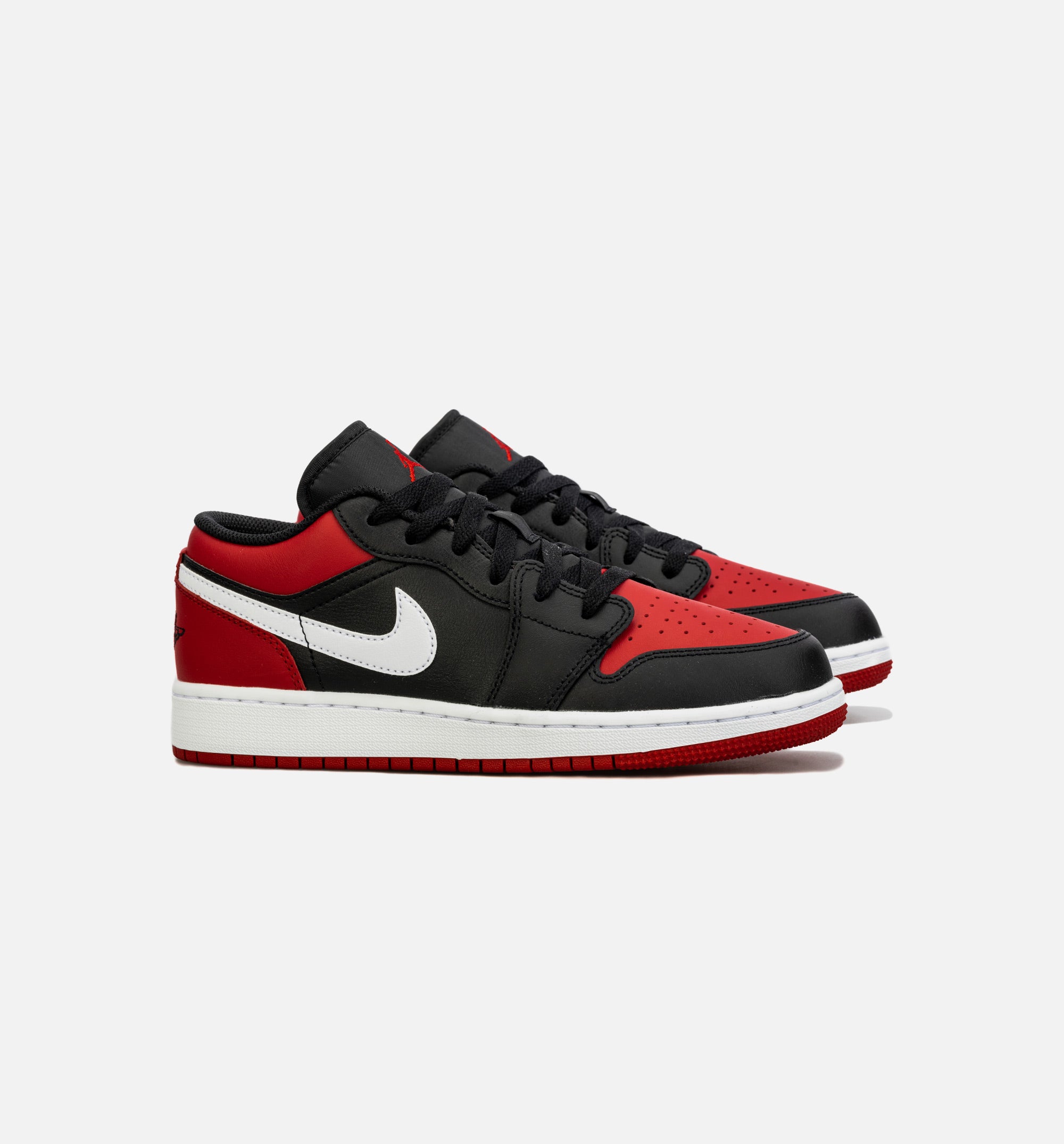 Air Jordan 1 Retro Alternate Bred Toe Grade School Lifestyle Shoe - Black/Red、mySite、dreamappss