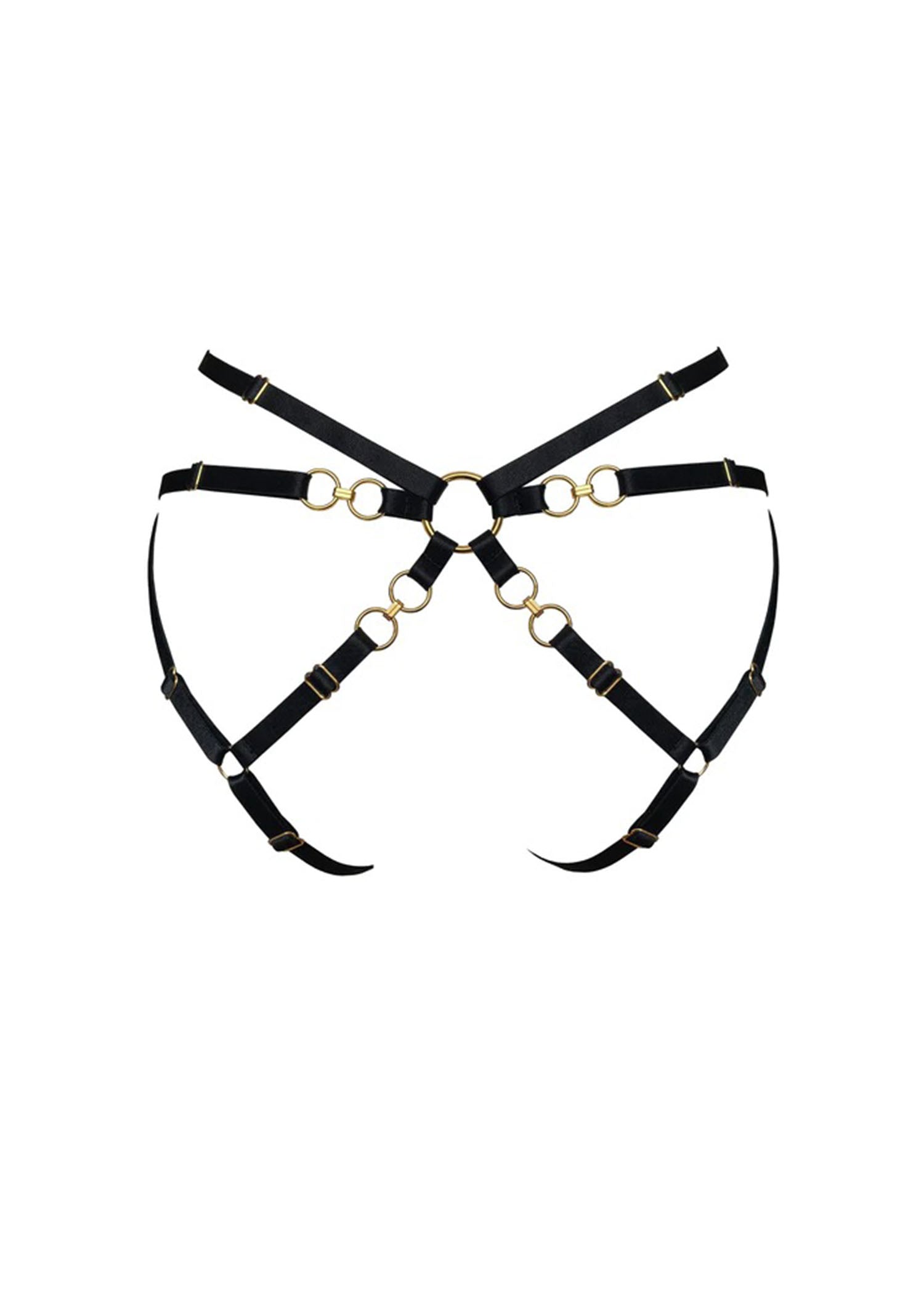  Kleio Open Back Brief (Black)、mySite、justintrudeaud