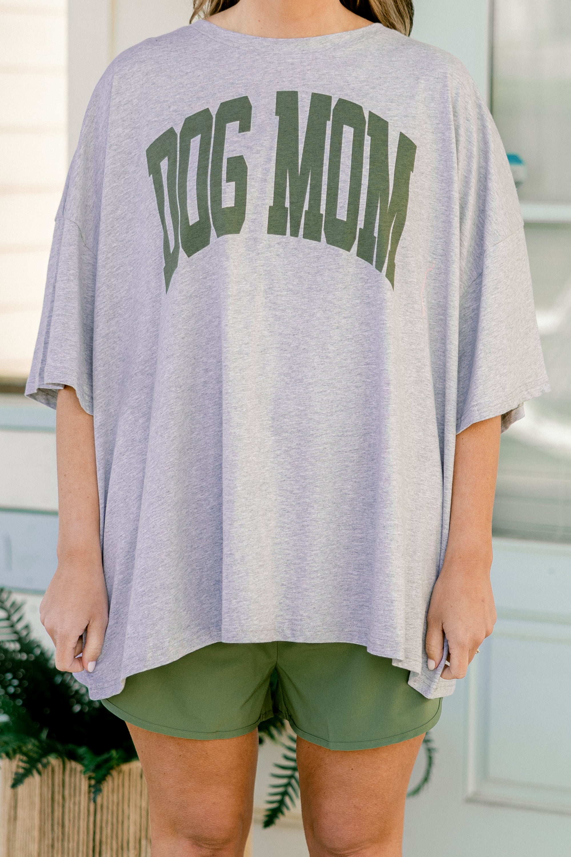  Dog Mom Boyfriend Tee, Heather Gray、mySite、justintrudeaud