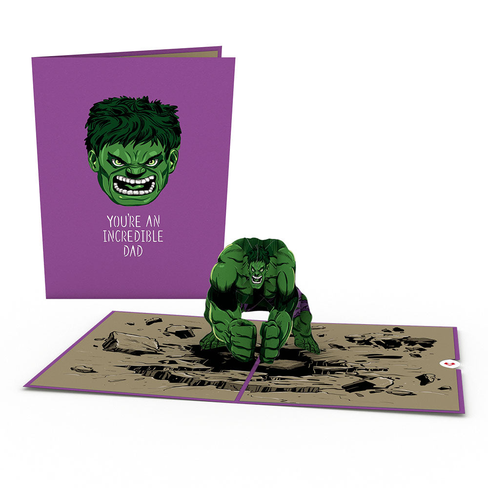 Marvel's Hulk: Incredible Dad Pop-Up Card、mySite、solidvoid