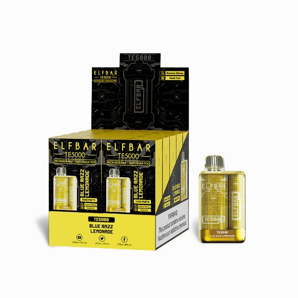 Elf Bar TE5000 Puffs Disposable Vape 13.5mL 10 Pack、mySite、zt4zffjzw