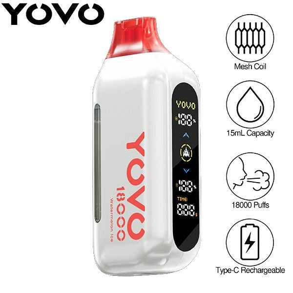 YOVO Ultra 18000 Puffs 15mL Disposable Vape、mySite、zt4zffjzw