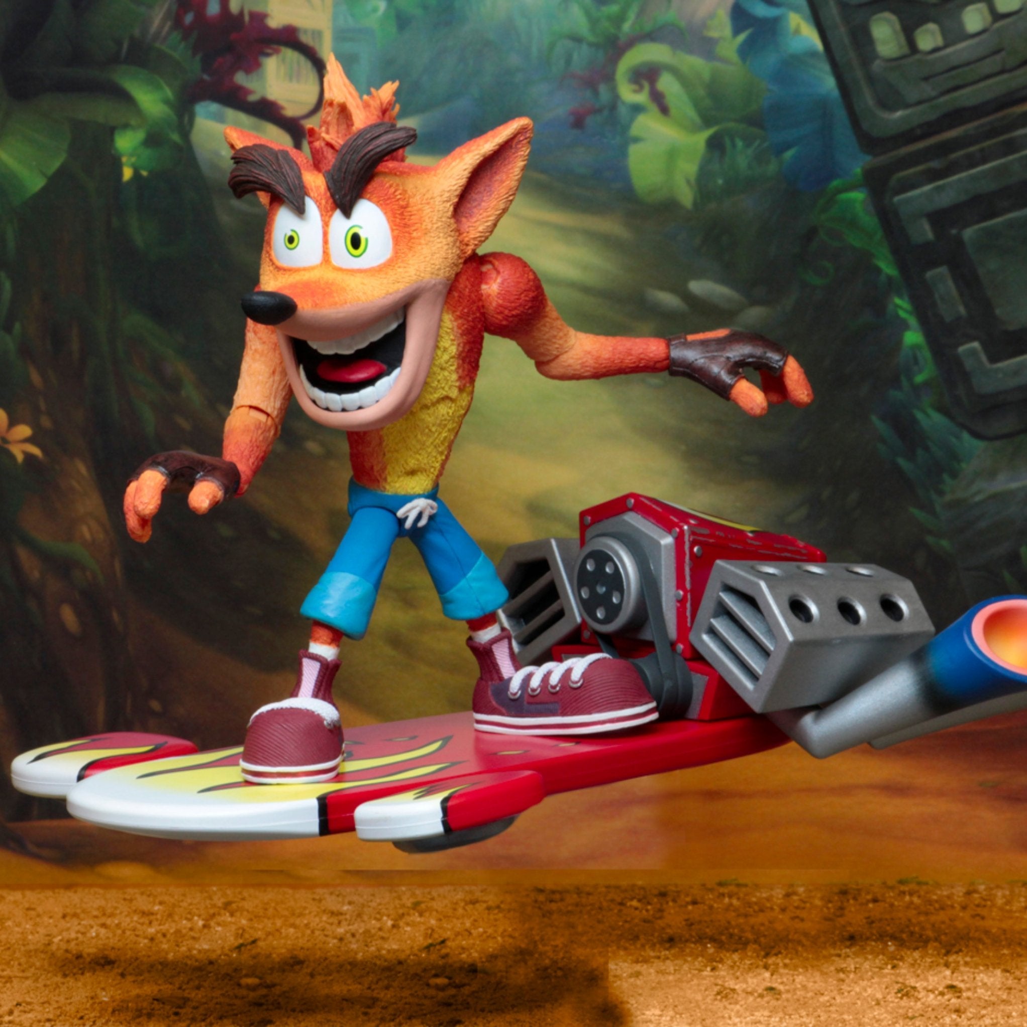 NECA Crash Bandicoot (with Hoverboard)、mySite、hgirdovlk