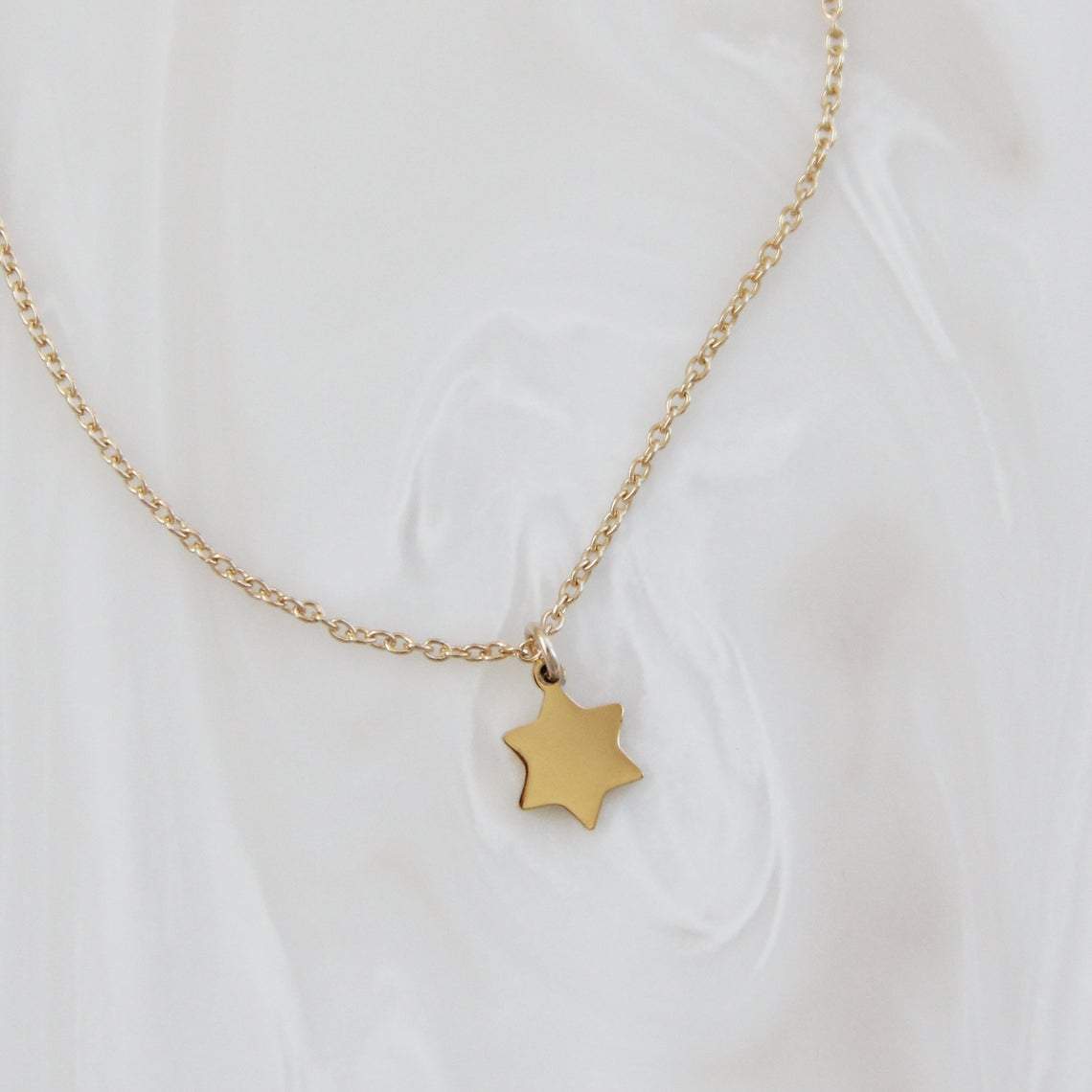 Tiny Star of David Necklace - Gold or Silver、mySite、topwebapps