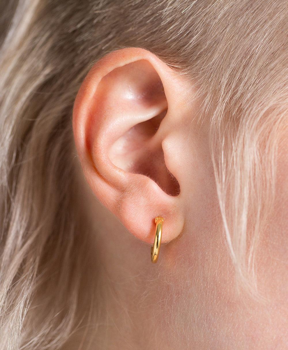  Meja Creole 18ct Gold Plated