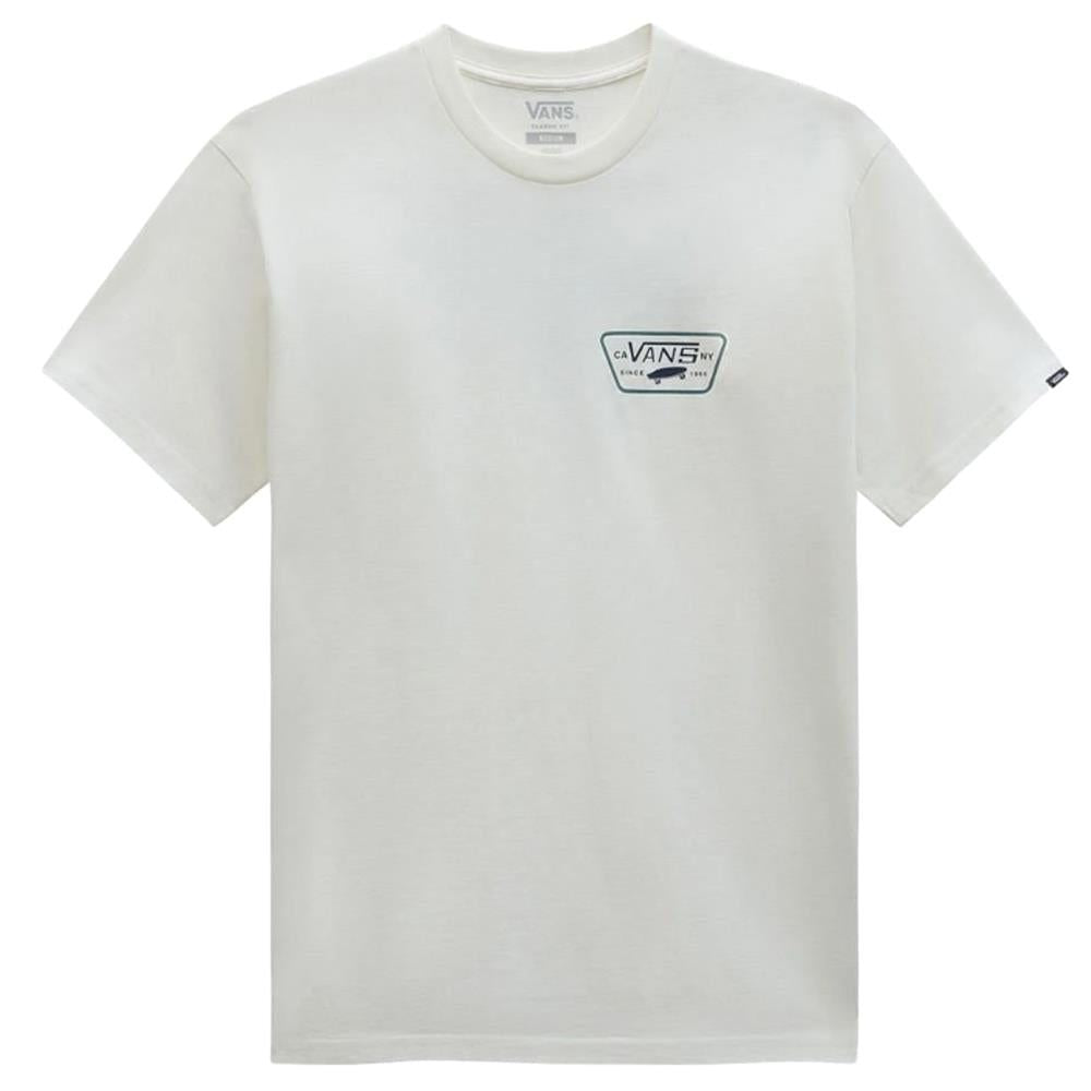  Vans Full Patch Back T-shirt - Marshmallow/North Atlantic、mySite、merchandisen