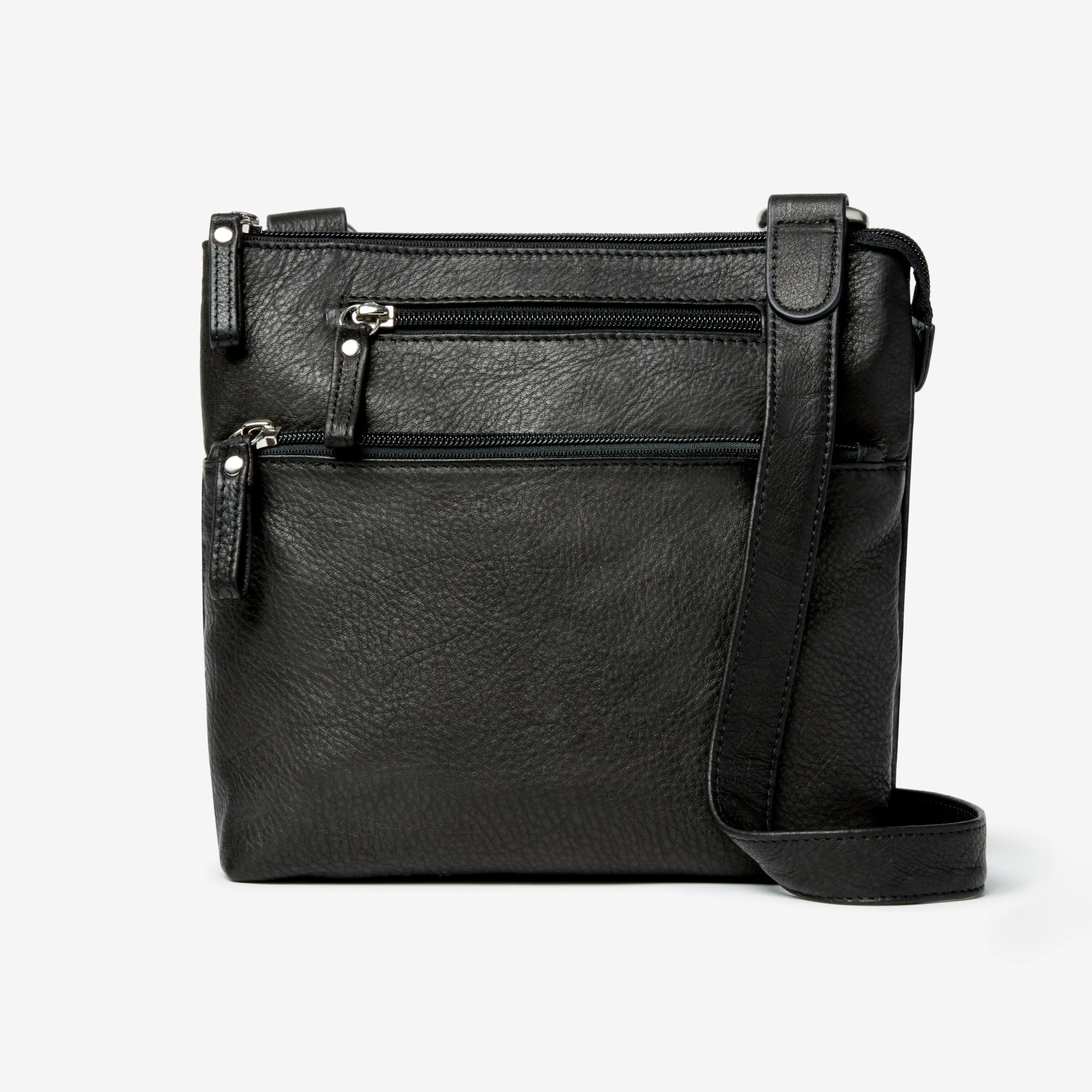  Small Crossbody Traveler | Leather | Black、mySite、preschool7hills