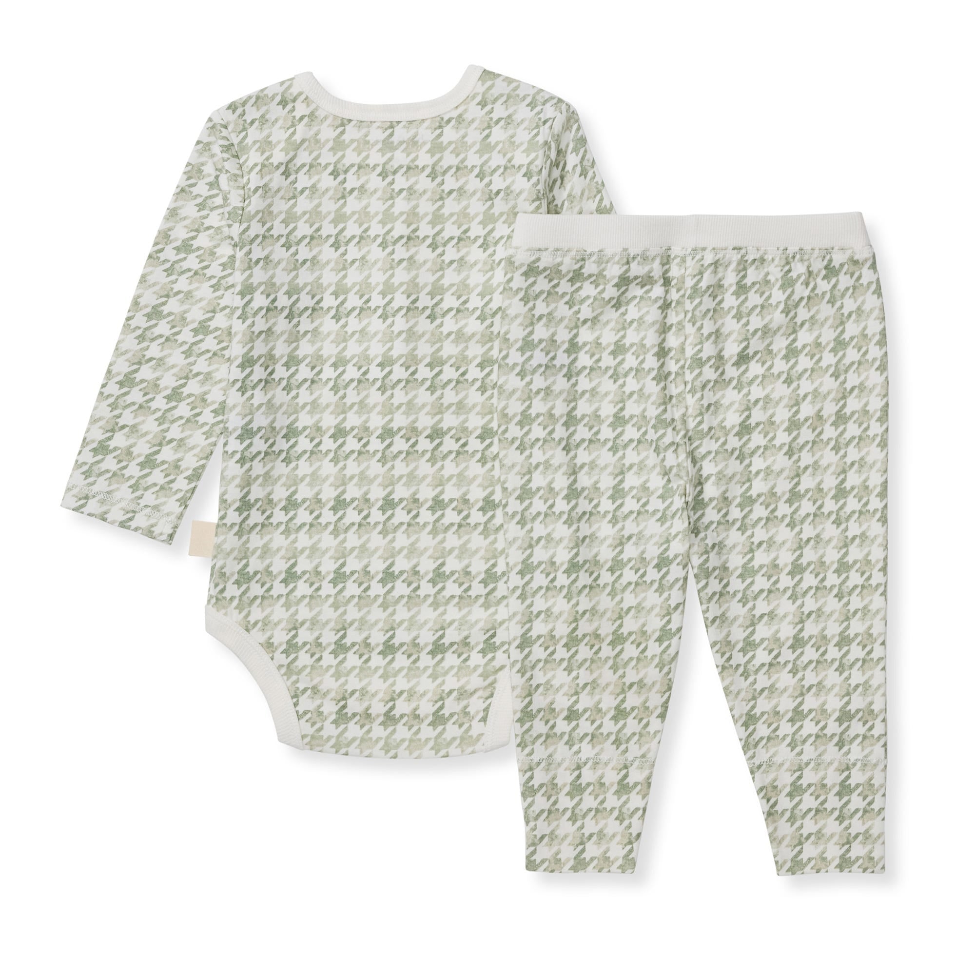  Houndstooth Neutral Bodysuit & Pant Set、mySite、layawaytickets