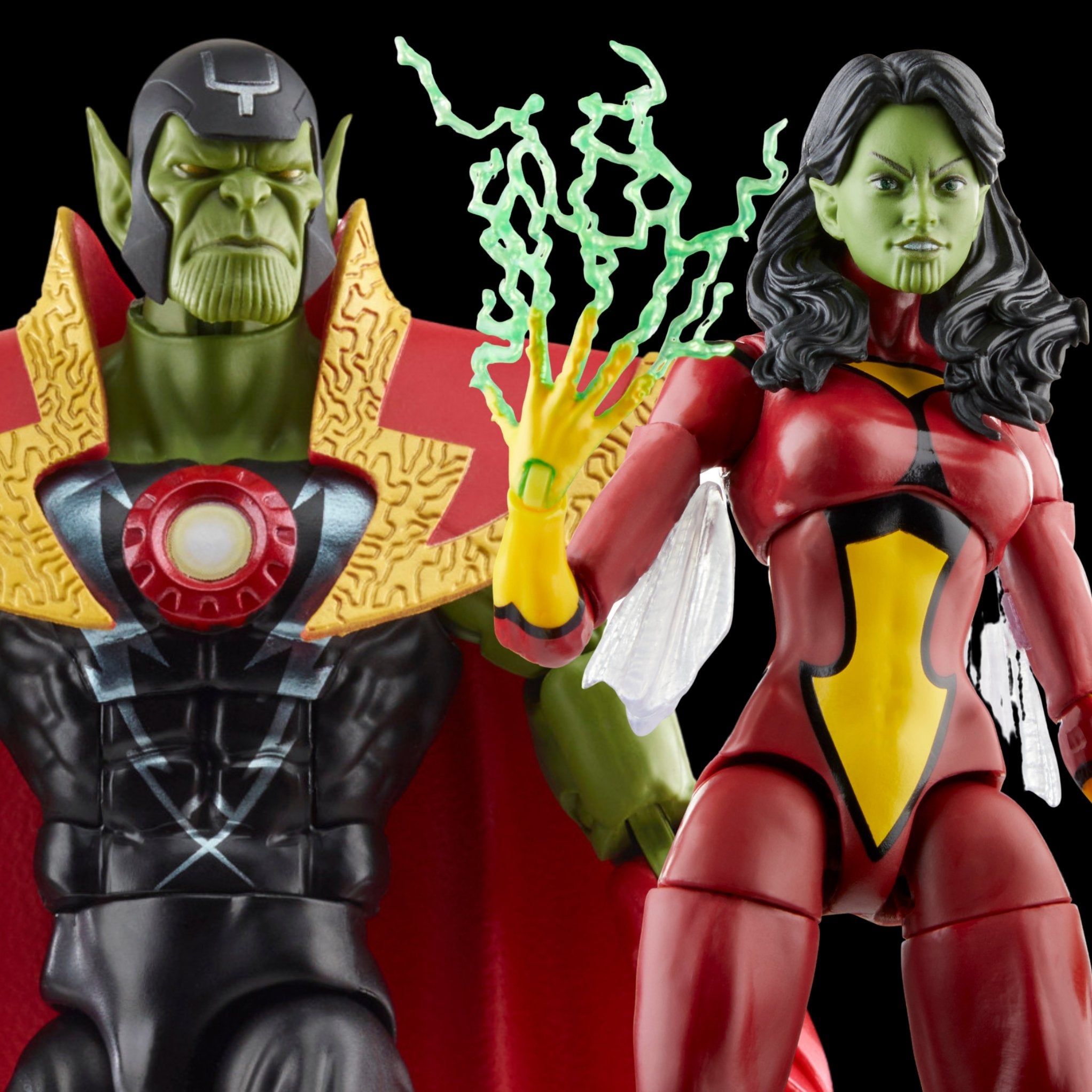 Marvel Legends Skrull Queen and Super-Skrull 2-Pack、mySite、hgirdovlk