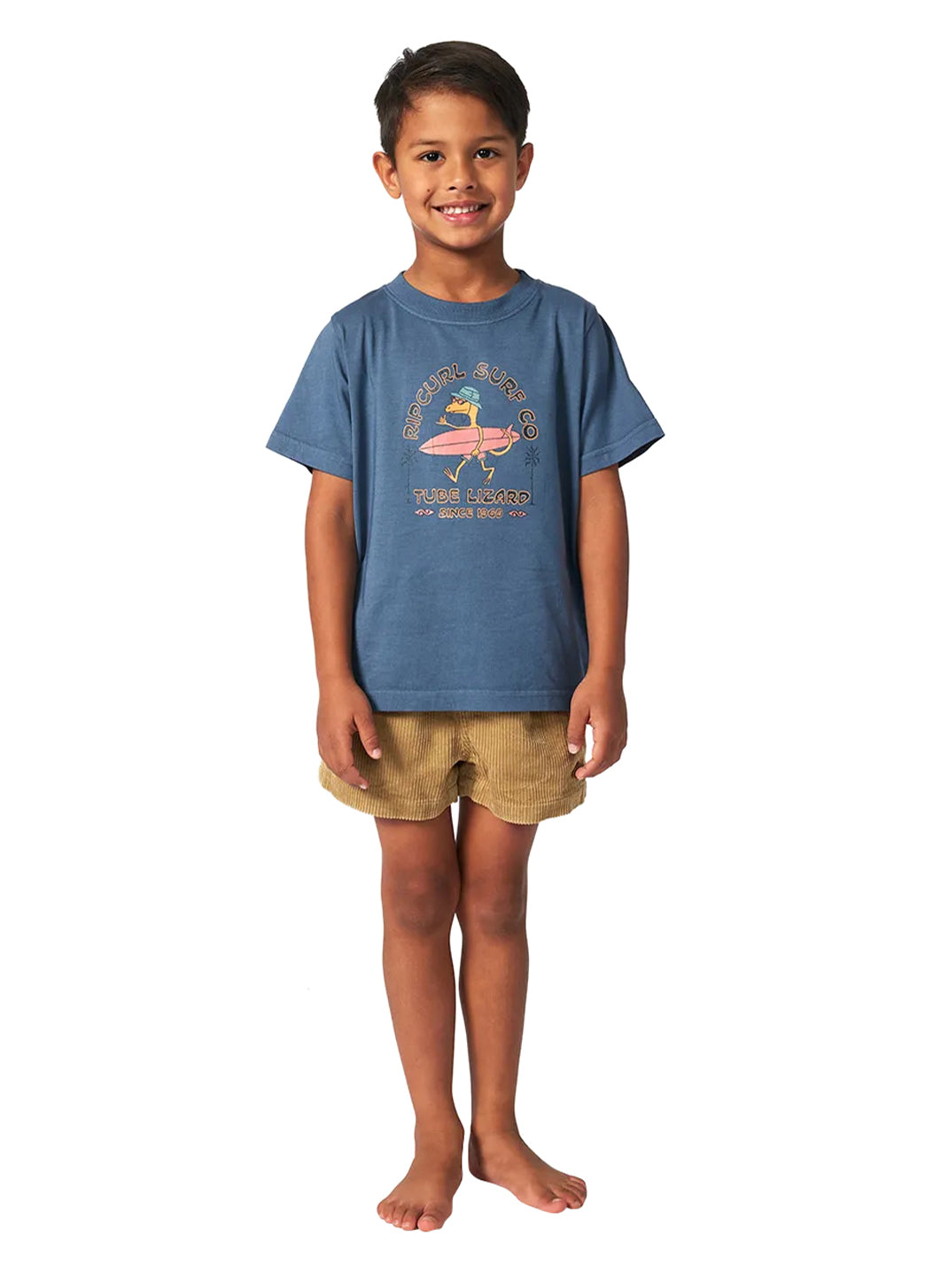 Rip Curl Boys' Grom Energy Lizard Short Sleeve Tee (Toddler, Little Kid)、mySite、noshort