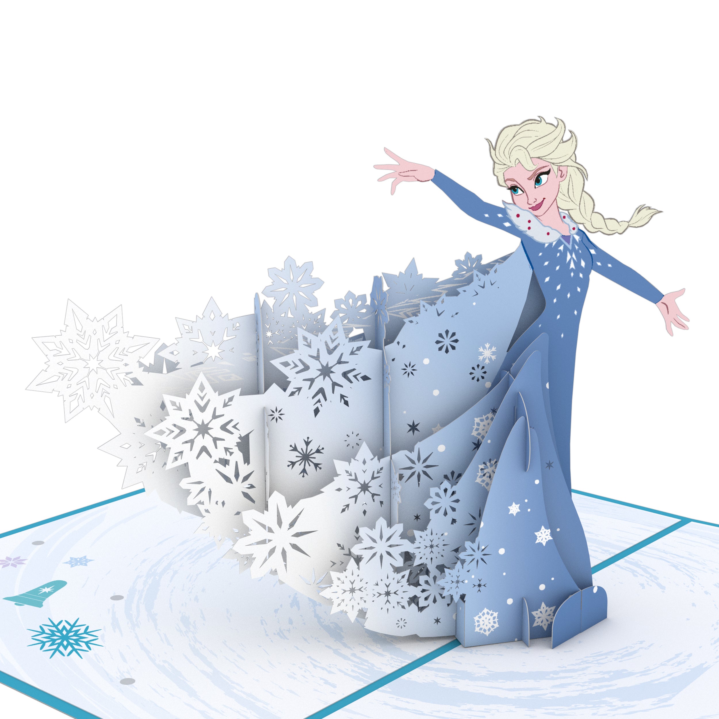 Disney Frozen Elsa Christmas Pop-Up Card、mySite、solidvoid