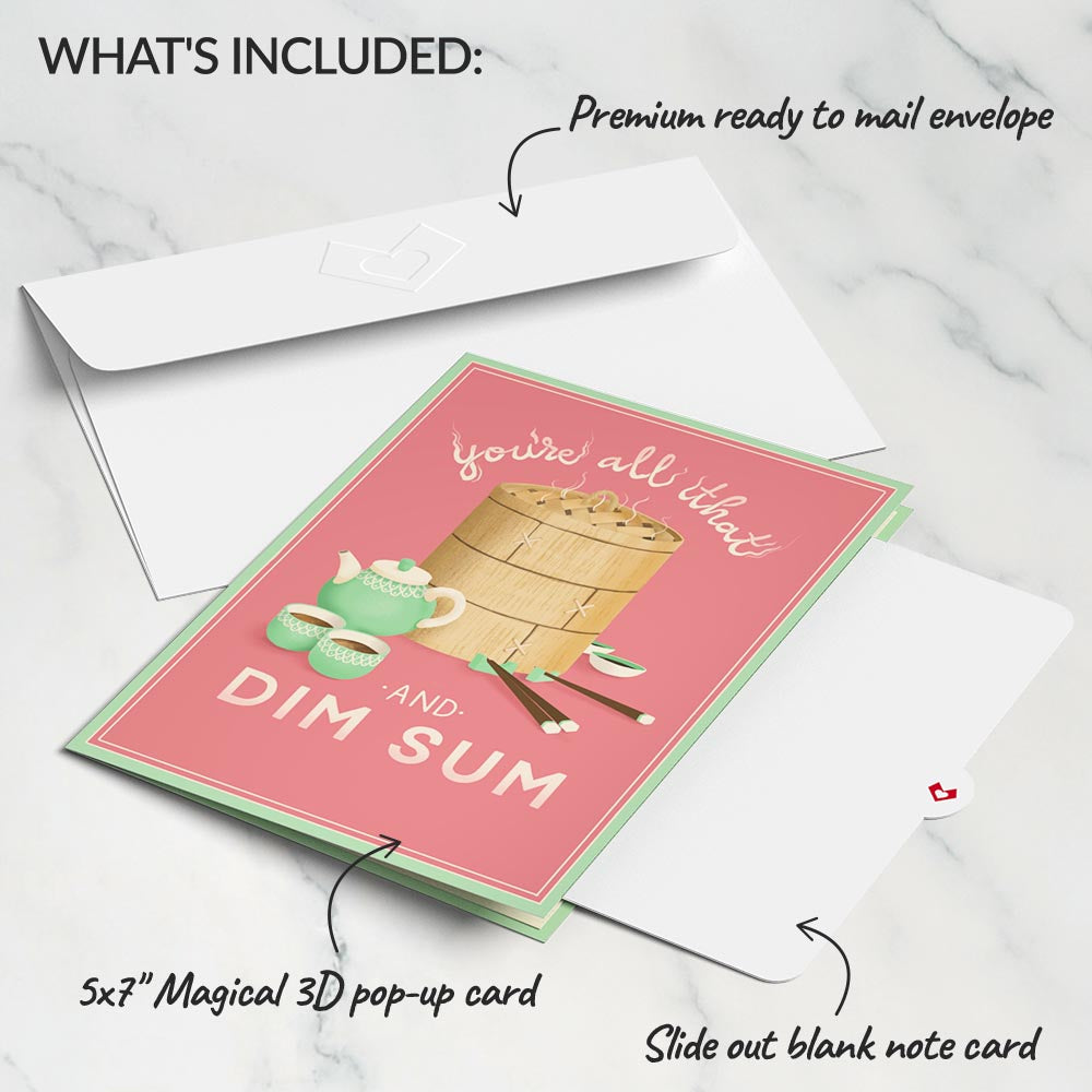 You're All That and Dim Sum Pop-Up Card、mySite、solidvoid