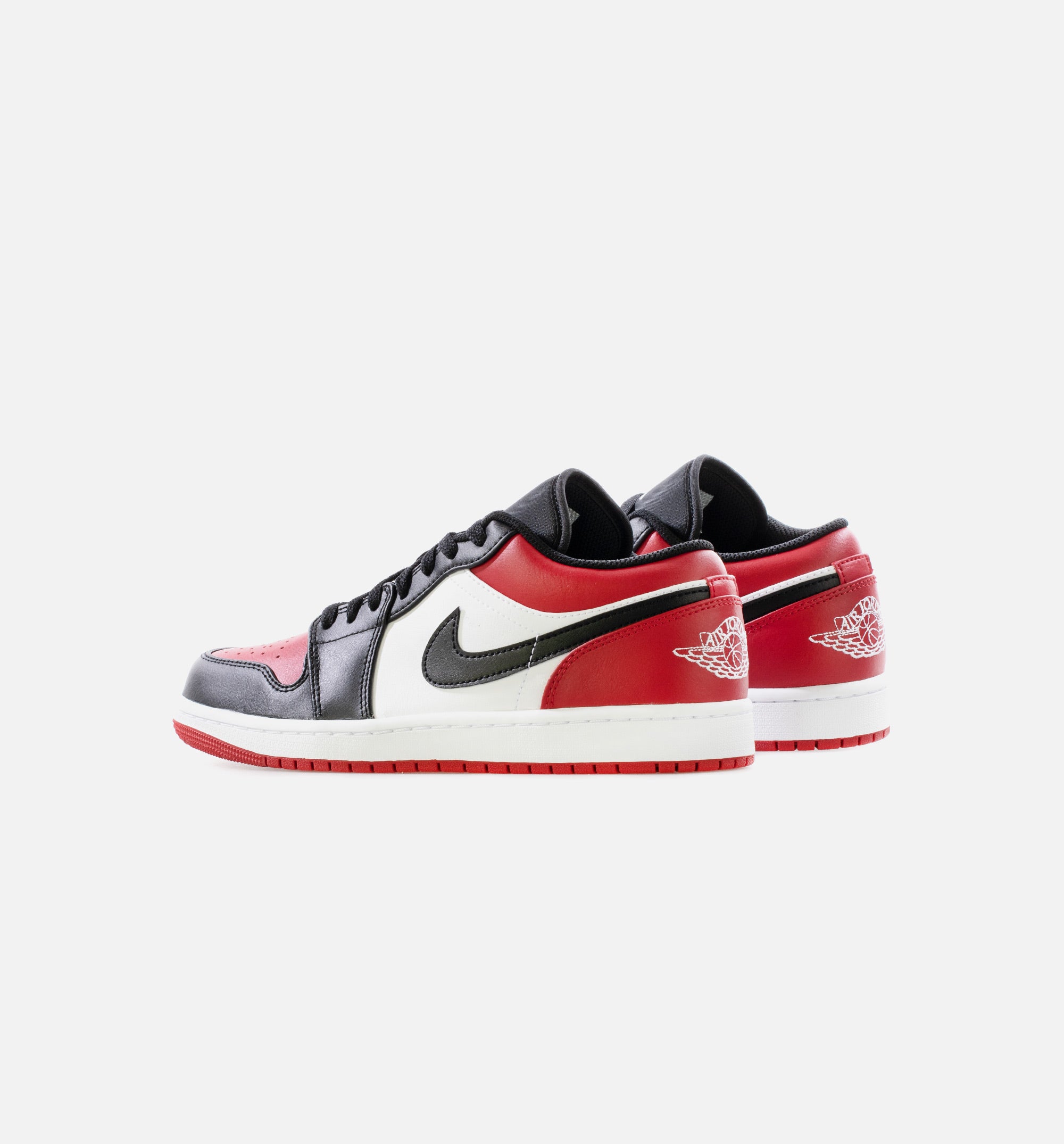 Air Jordan 1 Low Bred Toe Mens Lifestyle Shoe - White/Black/University Red Limit One Per Customer、mySite、dreamappss