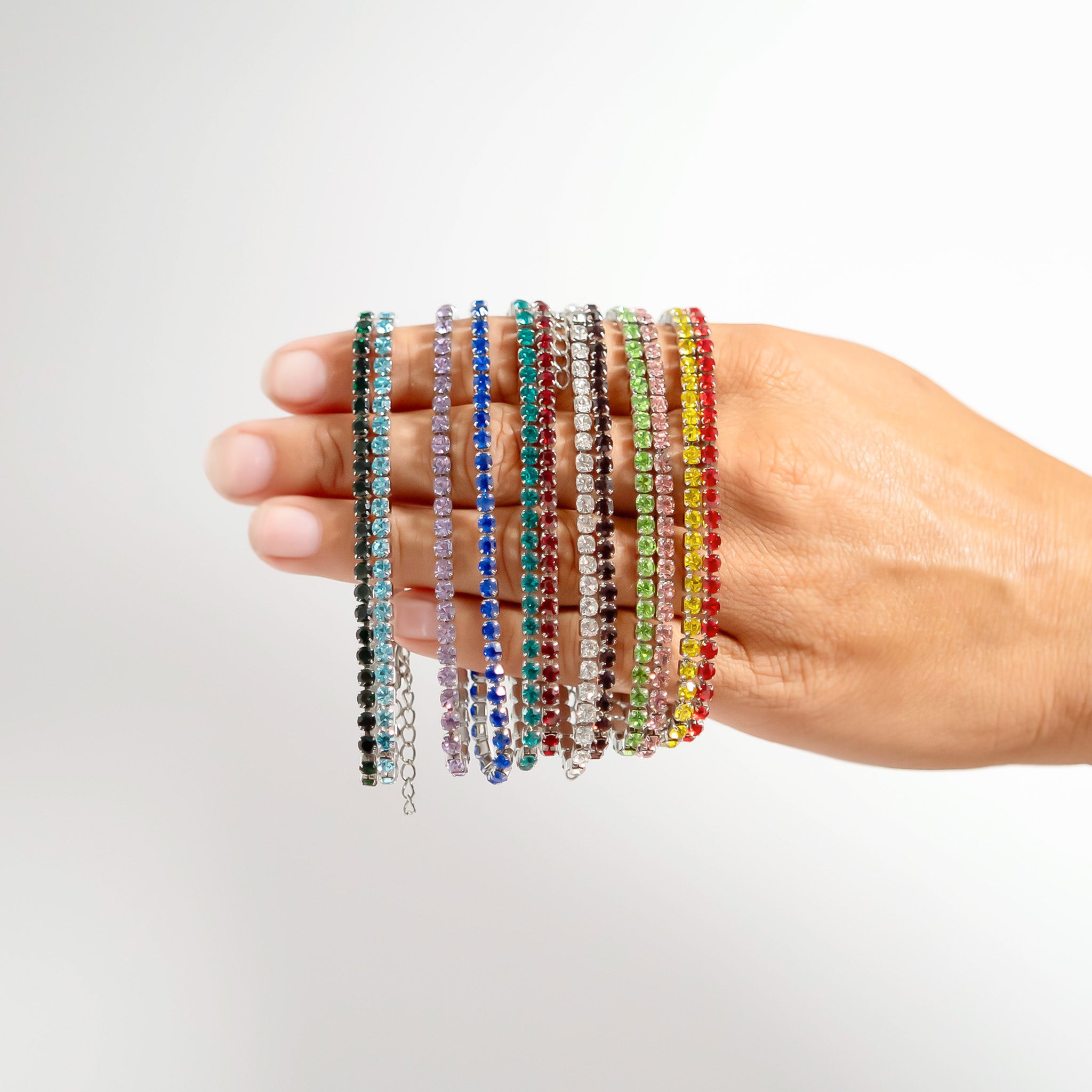 Stainless Steel Birthstone Tennis Bracelet / TBR0007、mySite、dreamappss