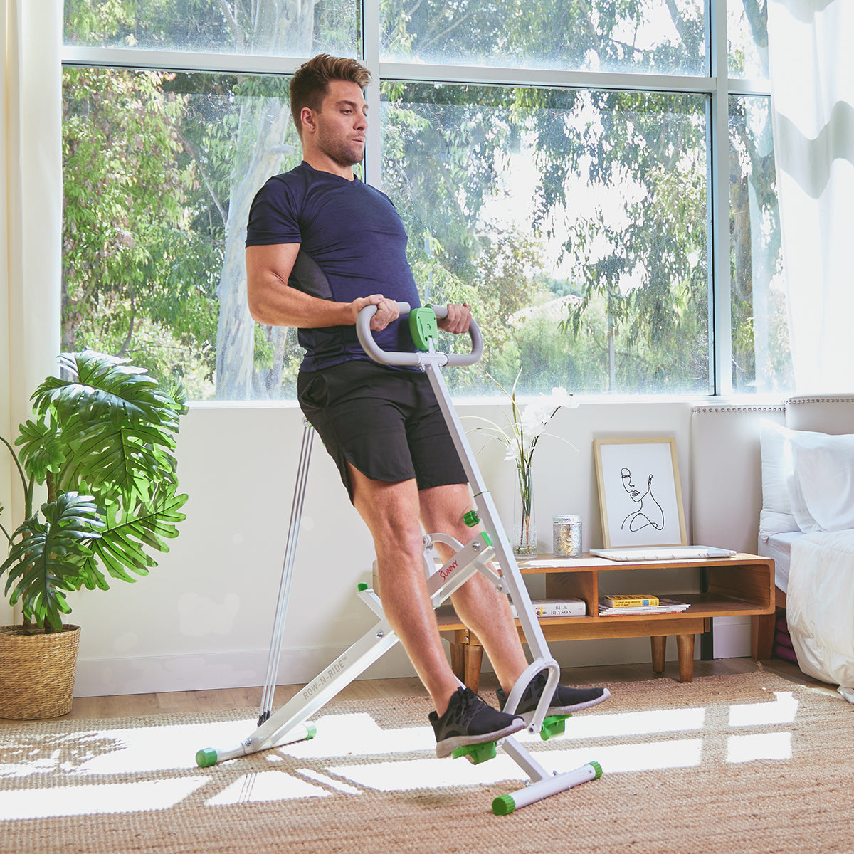  Smart Upright Row-N-Ride® Exerciser in Green、mySite、ghnorth