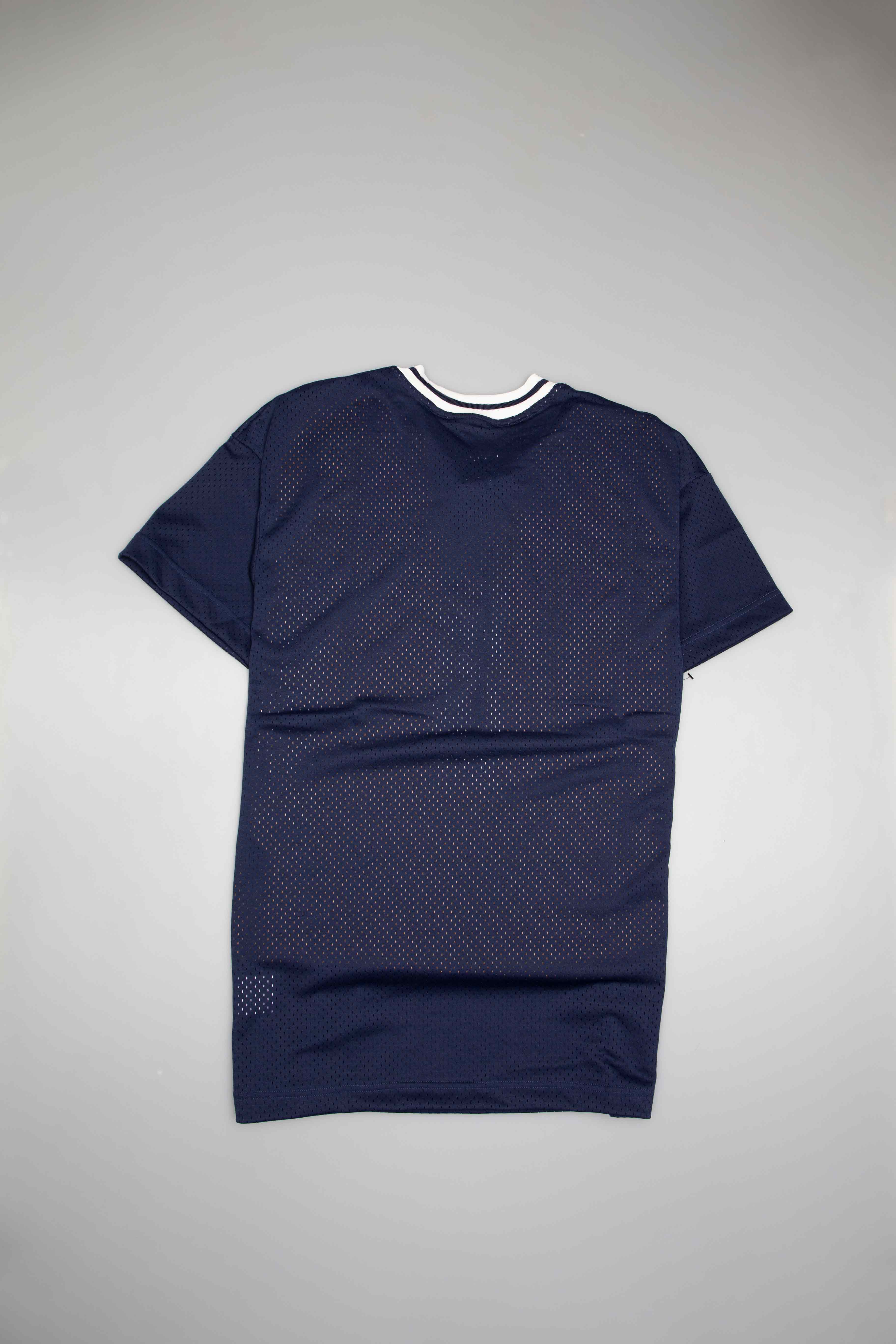 Sportswear Heritage Mesh Logo Short Sleeve Mens T-Shirt - Navy、mySite、dreamappss