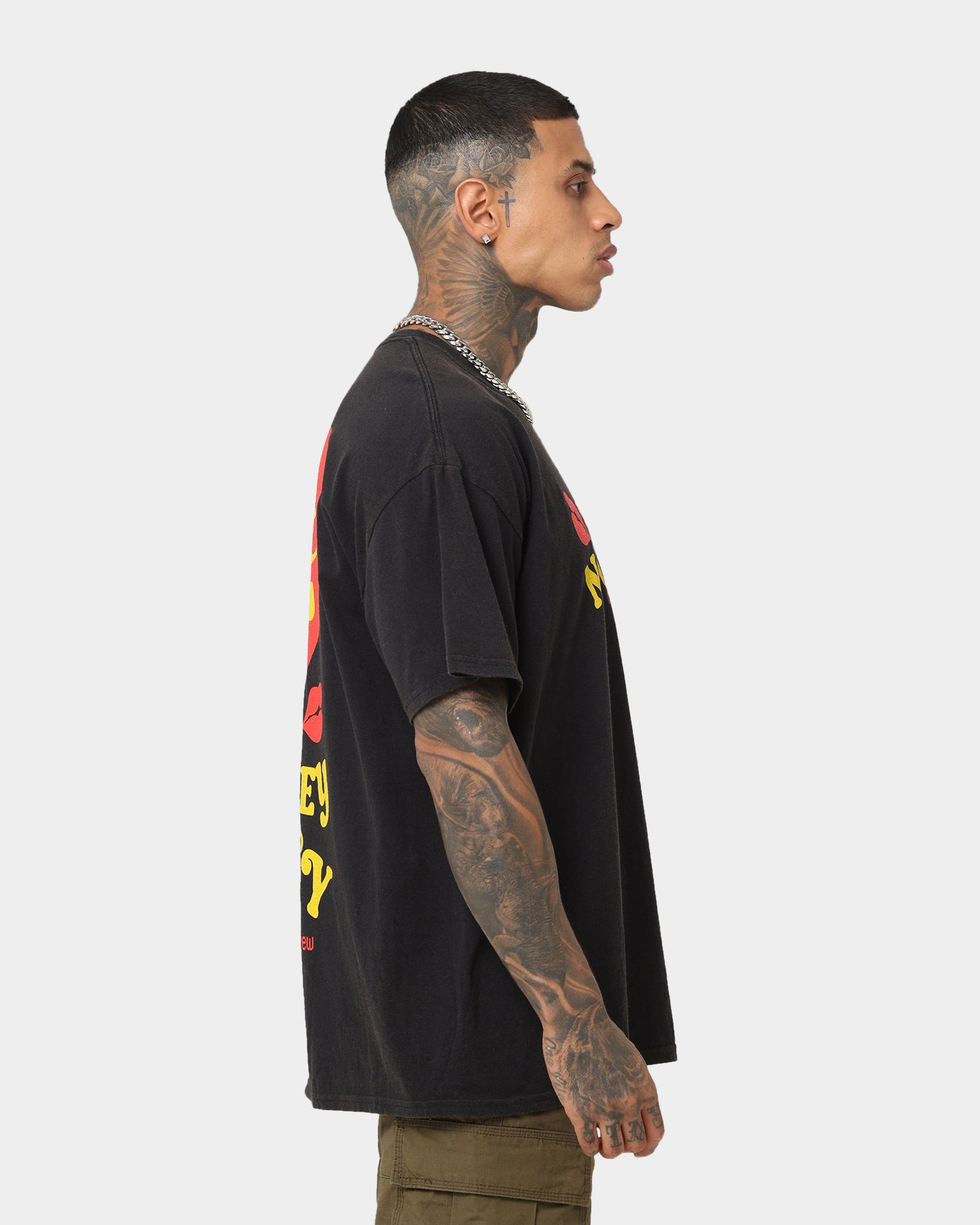 Goat Crew No Money No Honey Vintage T-Shirt Black Wash、mySite、zt4zffjzw