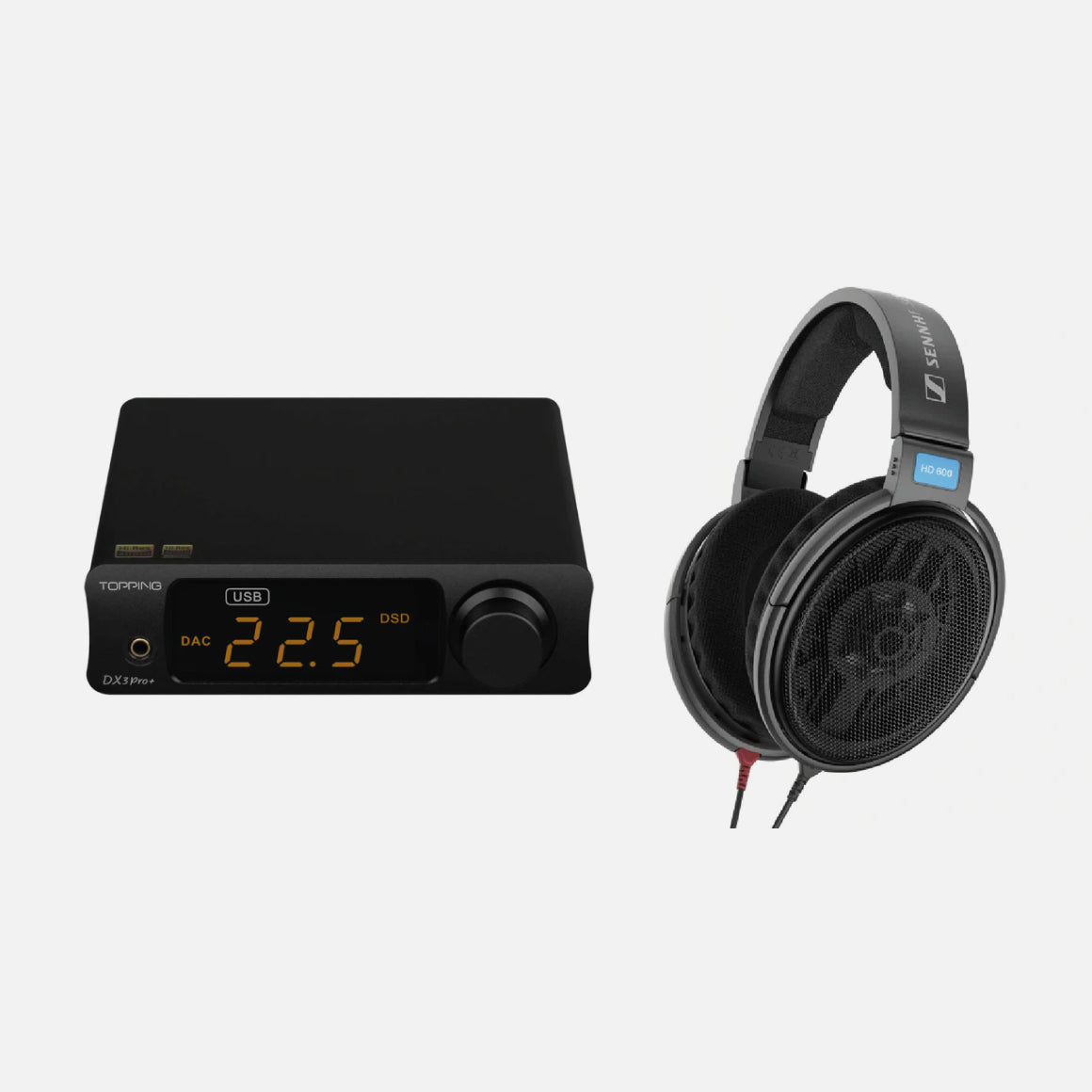  Sennheiser - HD 600 + Topping - DX3 Pro+、mySite、merchandisen