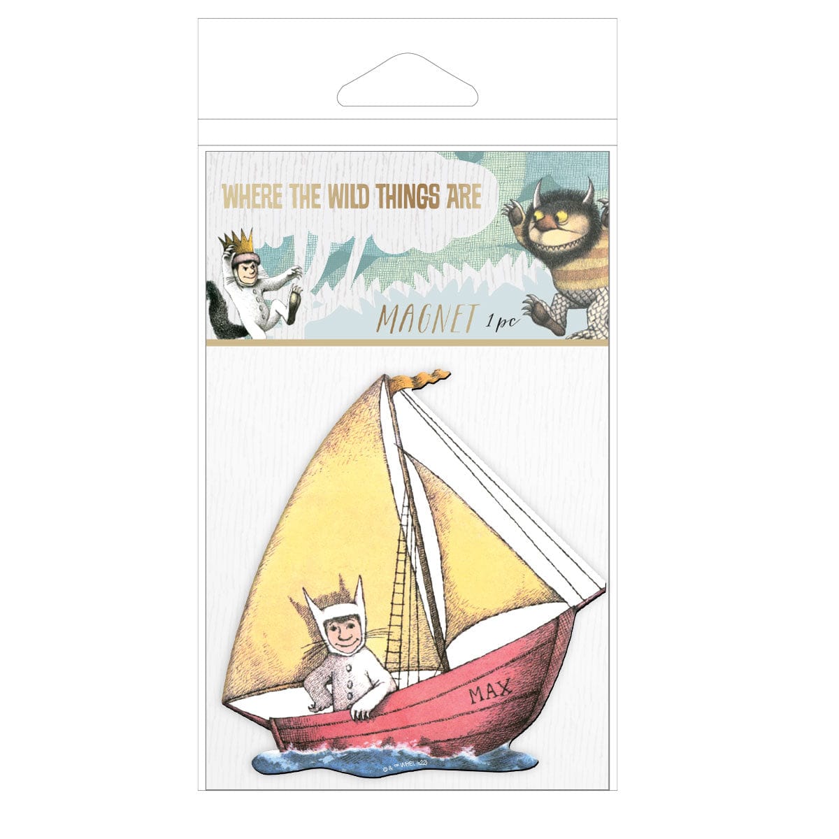  Fridge Magnet - Where the Wild Things Are - Max's Boat、mySite、ghnorth