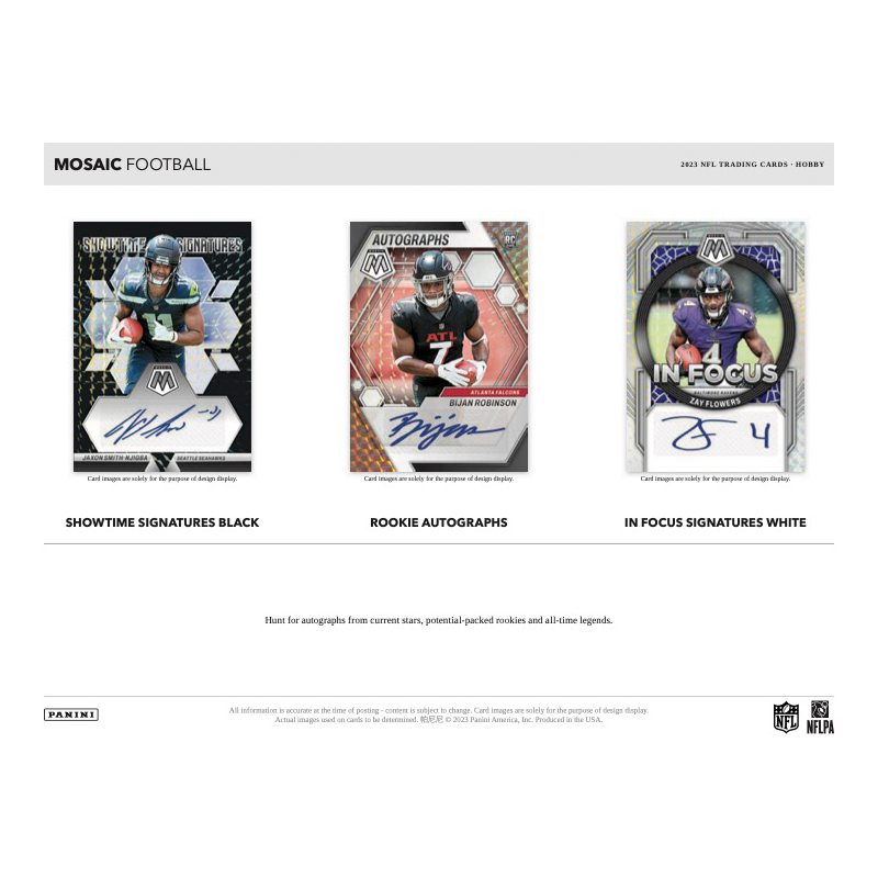 2023 Panini Mosaic Football Hobby Box、mySite、waistdrama