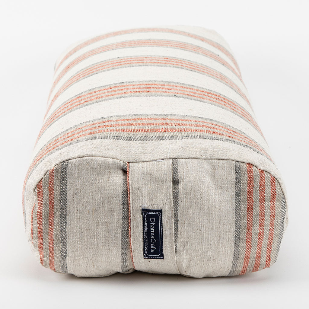 Coral Stripe Bolster - COVER ONLY、mySite、topwebapps