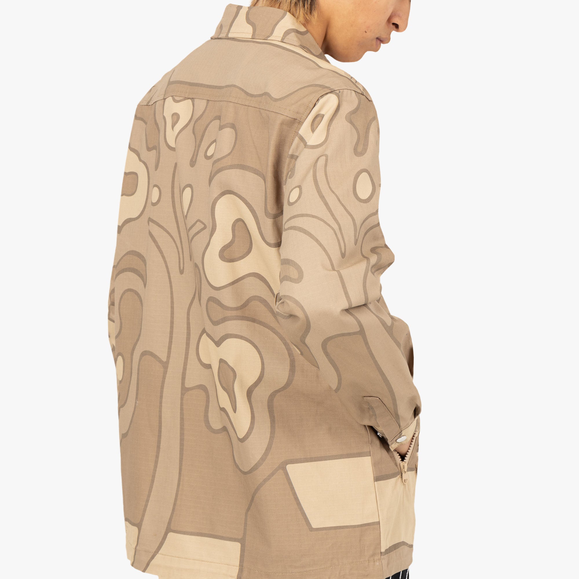  by Parra Fruit Tree Camo Shirt / Tan、mySite、merchandisen
