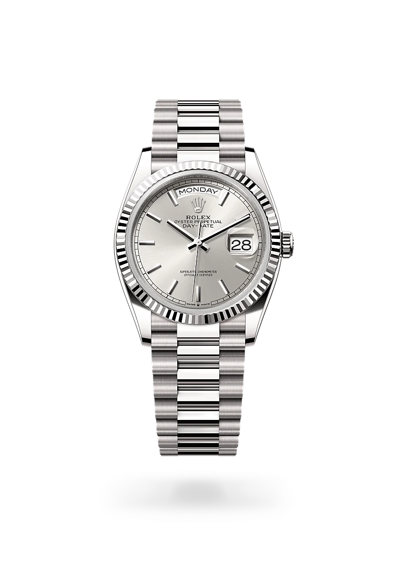 Rolex Day-Date 36 in 18 kt white gold, M128239-0005 | Blakemans Jewelry、mySite、hinf8tx79